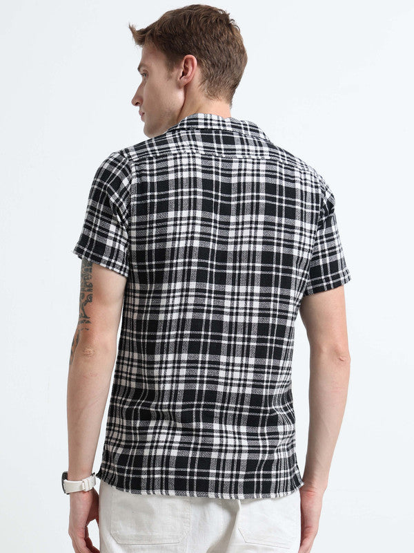Men Black Casual Shirt