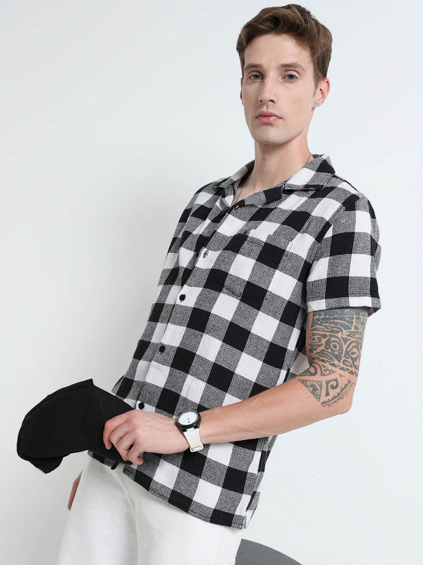 Men Black Casual Shirt