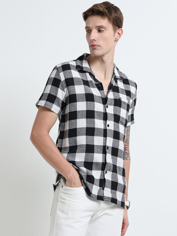 Men Black Casual Shirt