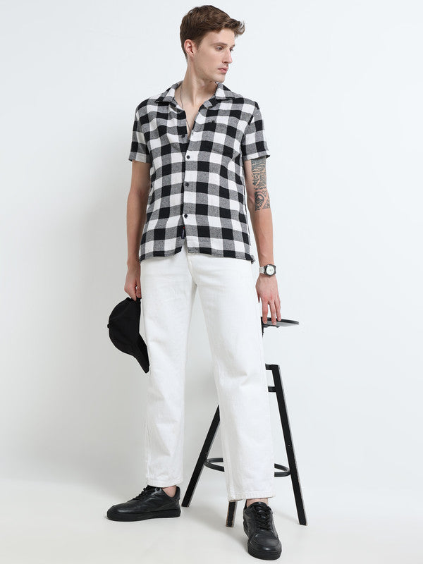 Men Black Casual Shirt