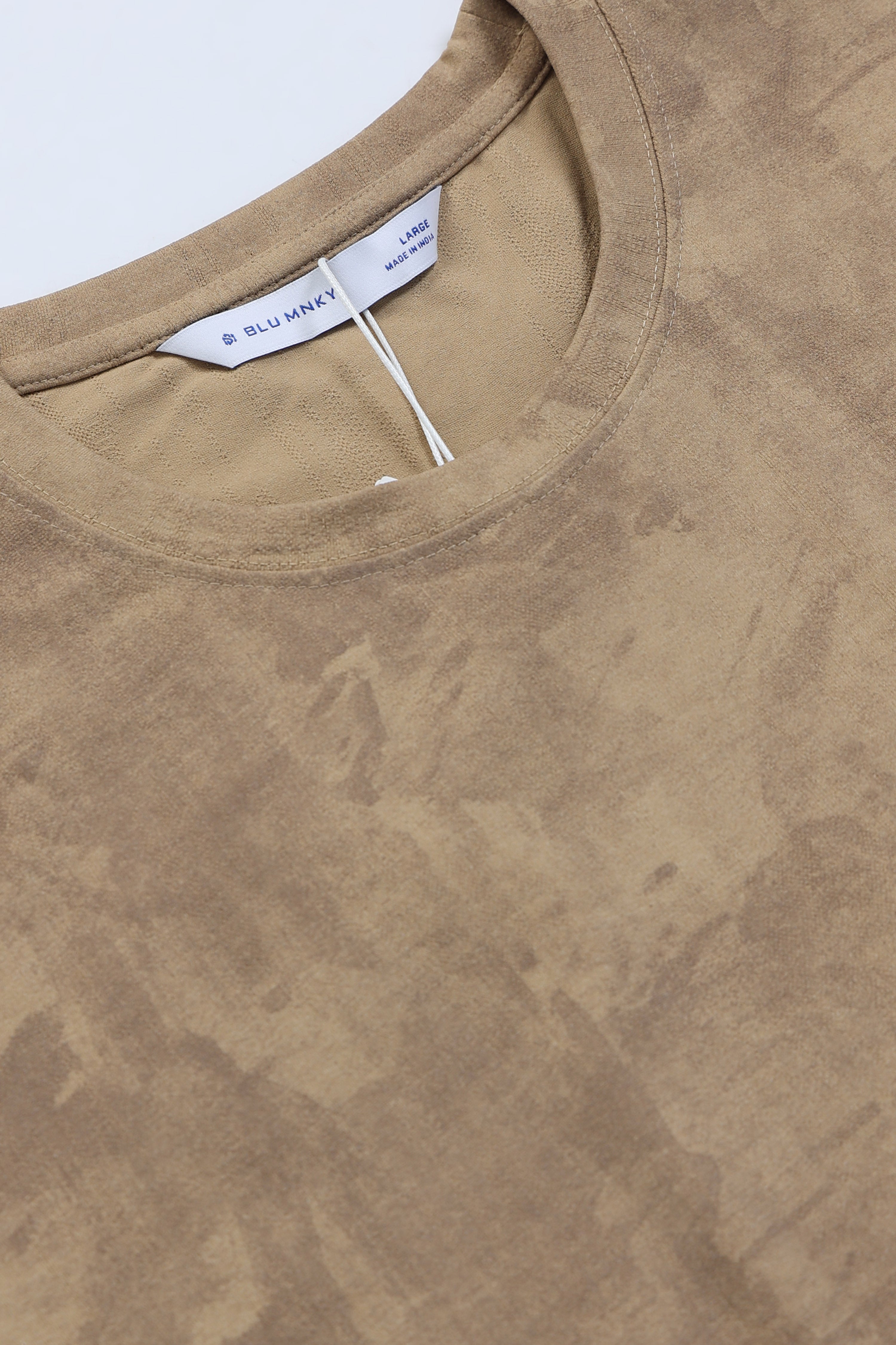 Men Beige Streetwear T-Shirt