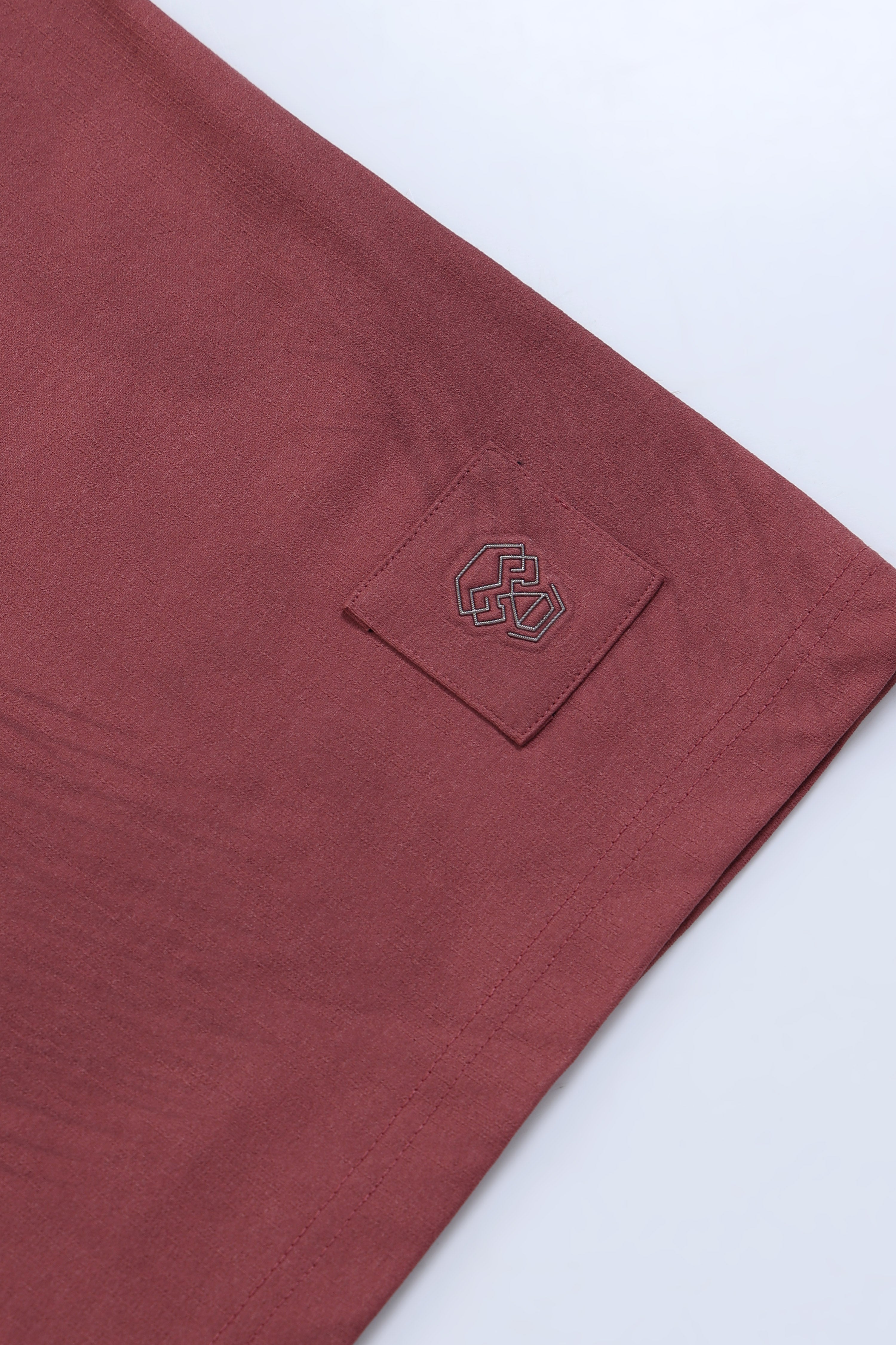 Men Pink Oversized T-Shirt