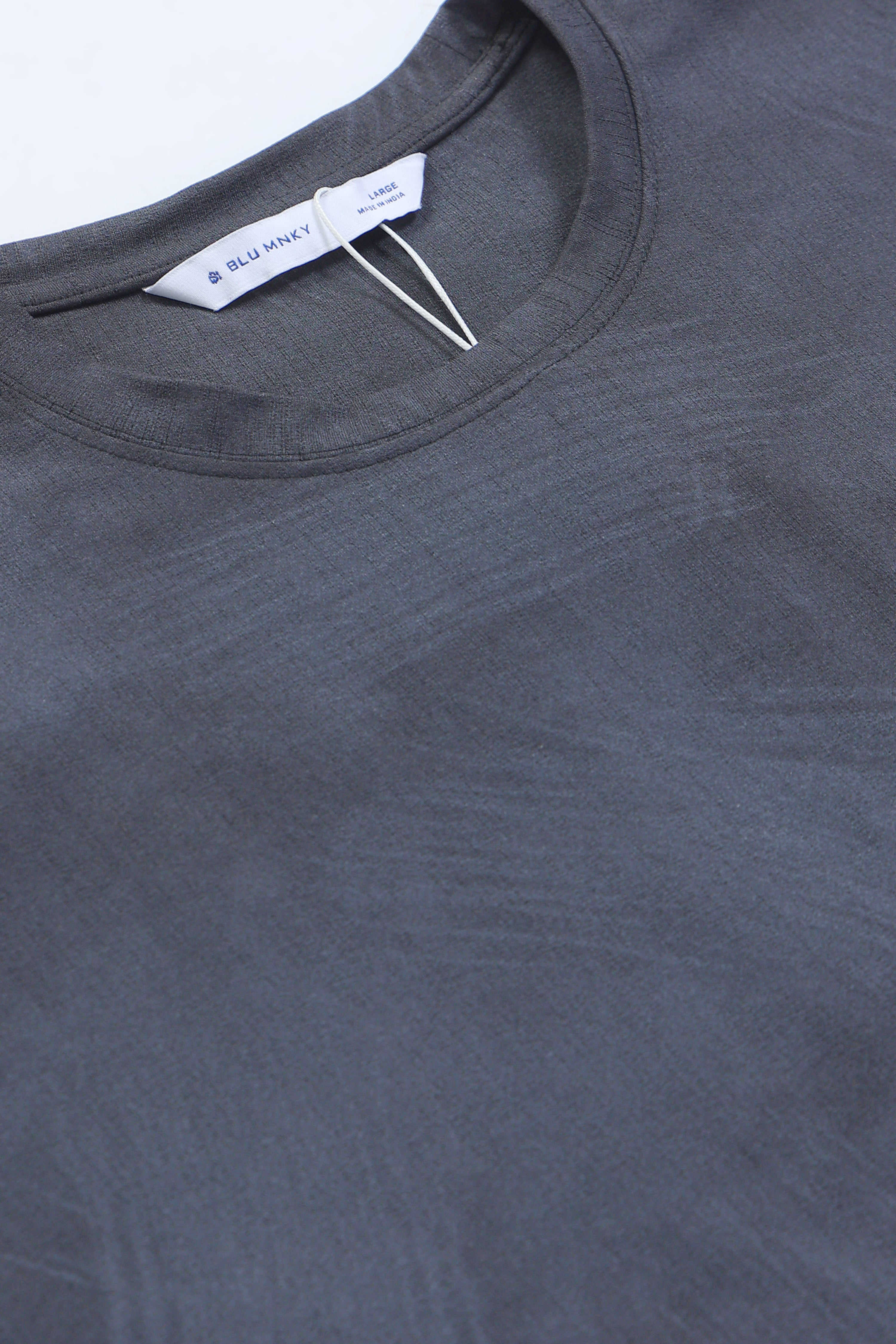 Men Grey Oversized T-Shirt