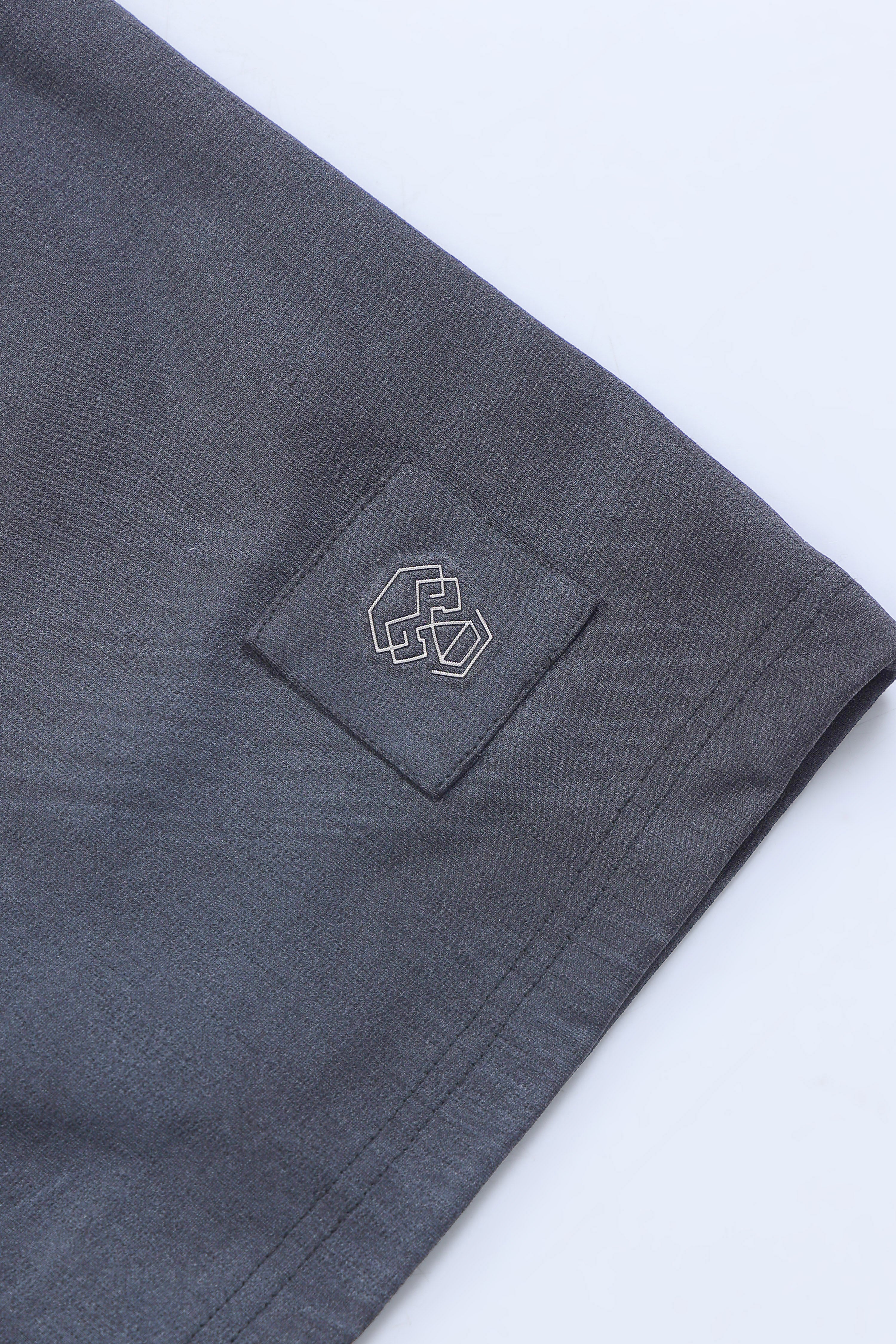 Men Grey Oversized T-Shirt
