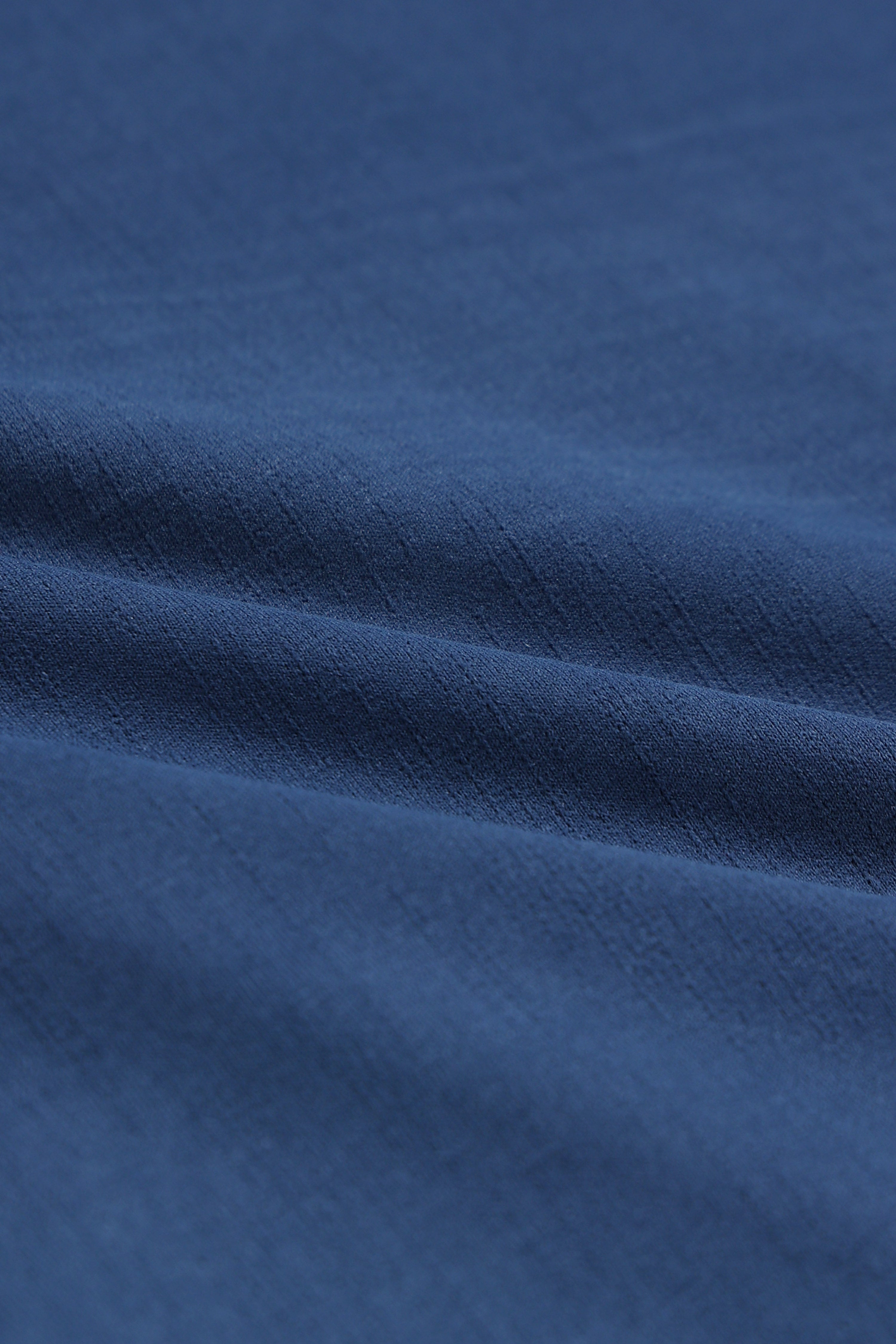 Men Blue Oversized T-Shirt