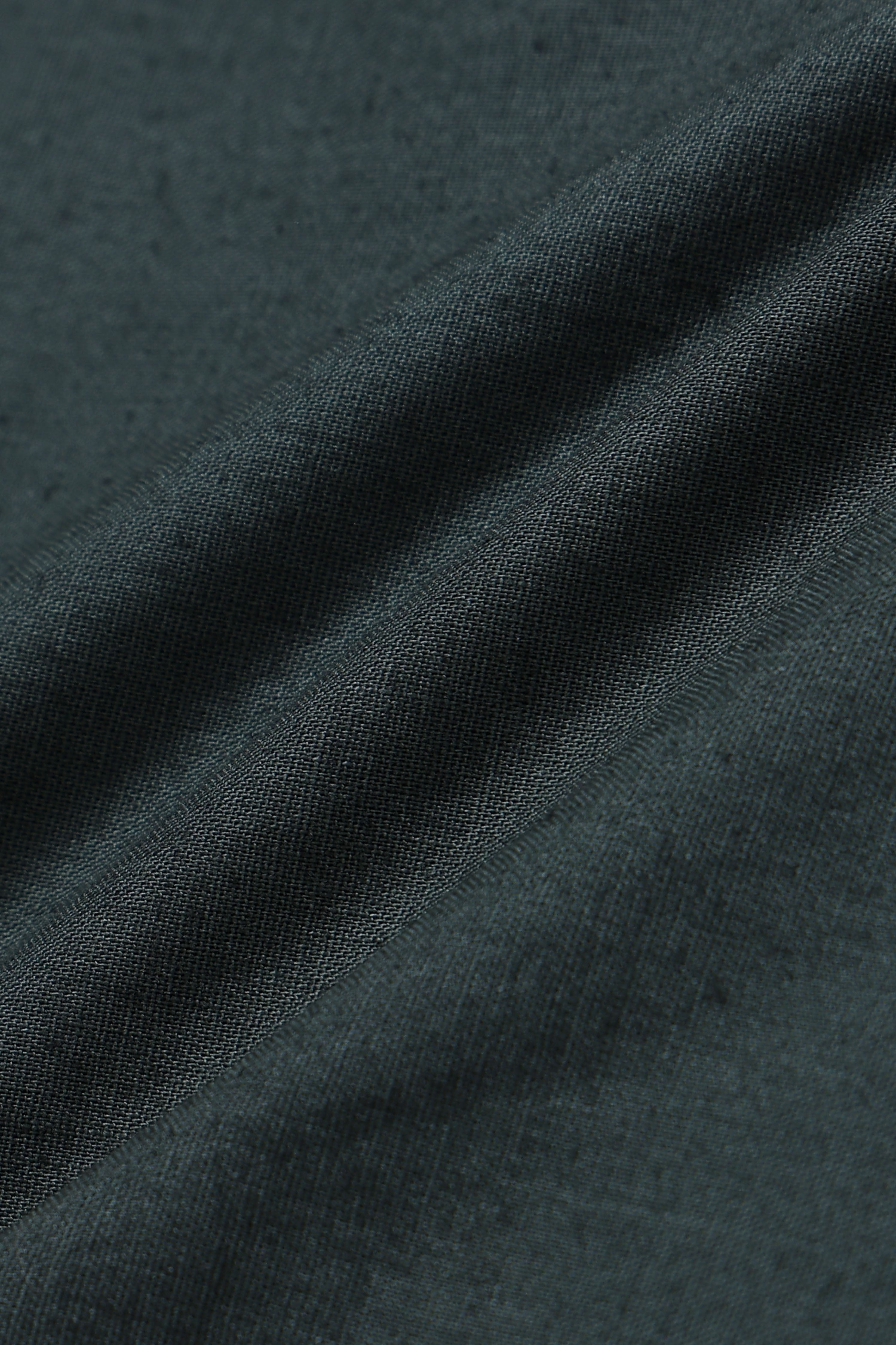 Men Green Button-Down Shirt