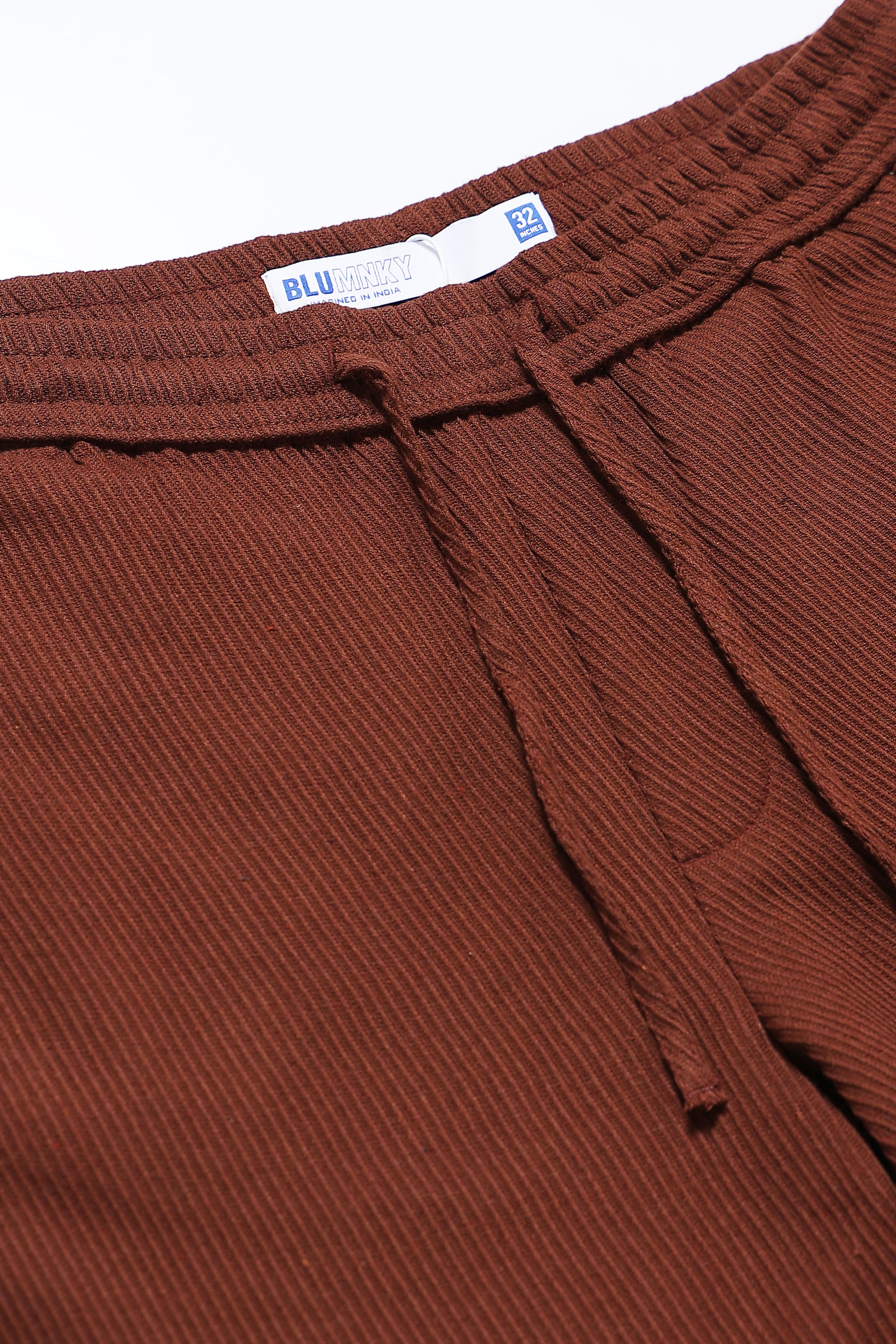 Men Brown Everyday Trousers