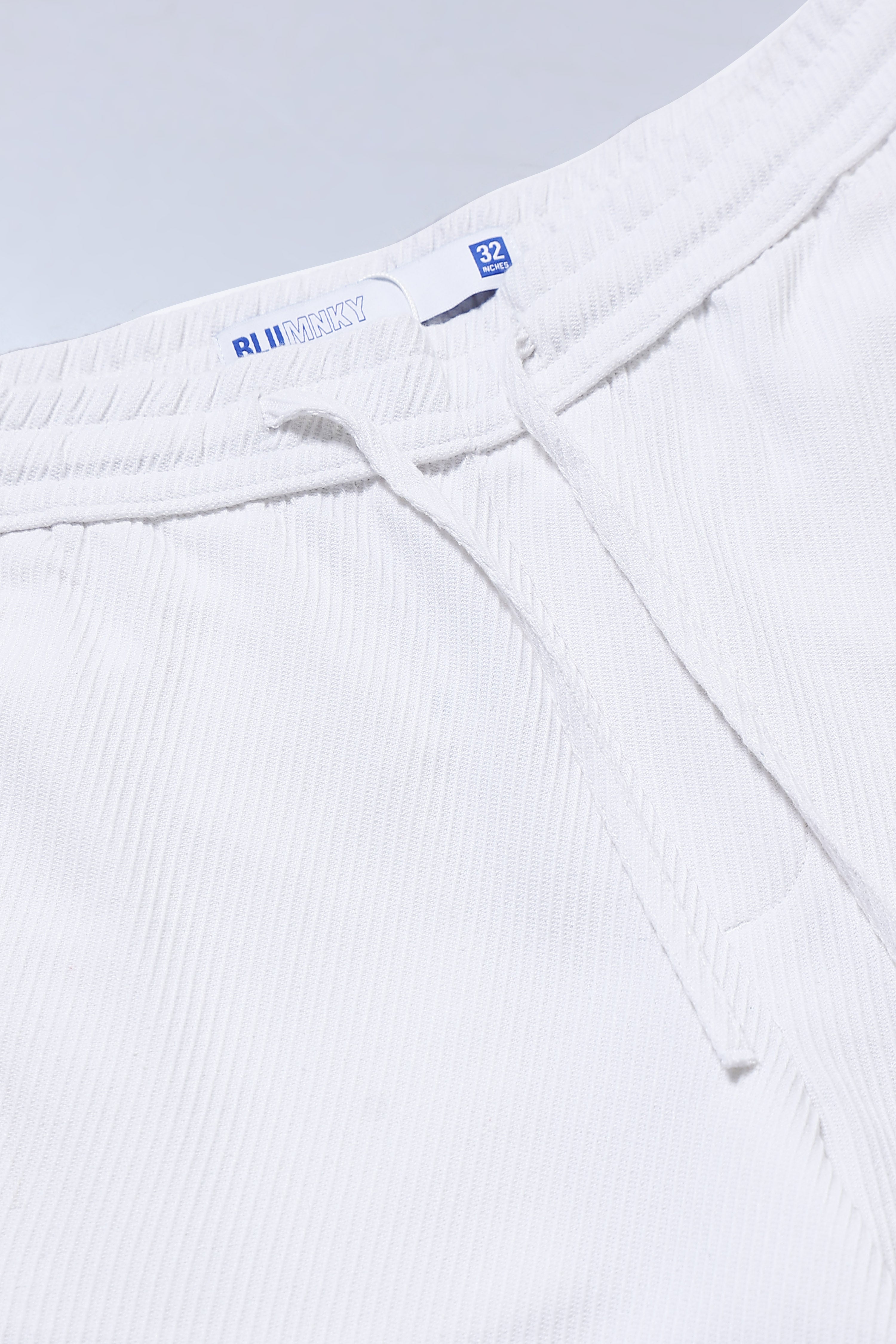 Men White Everyday Trousers