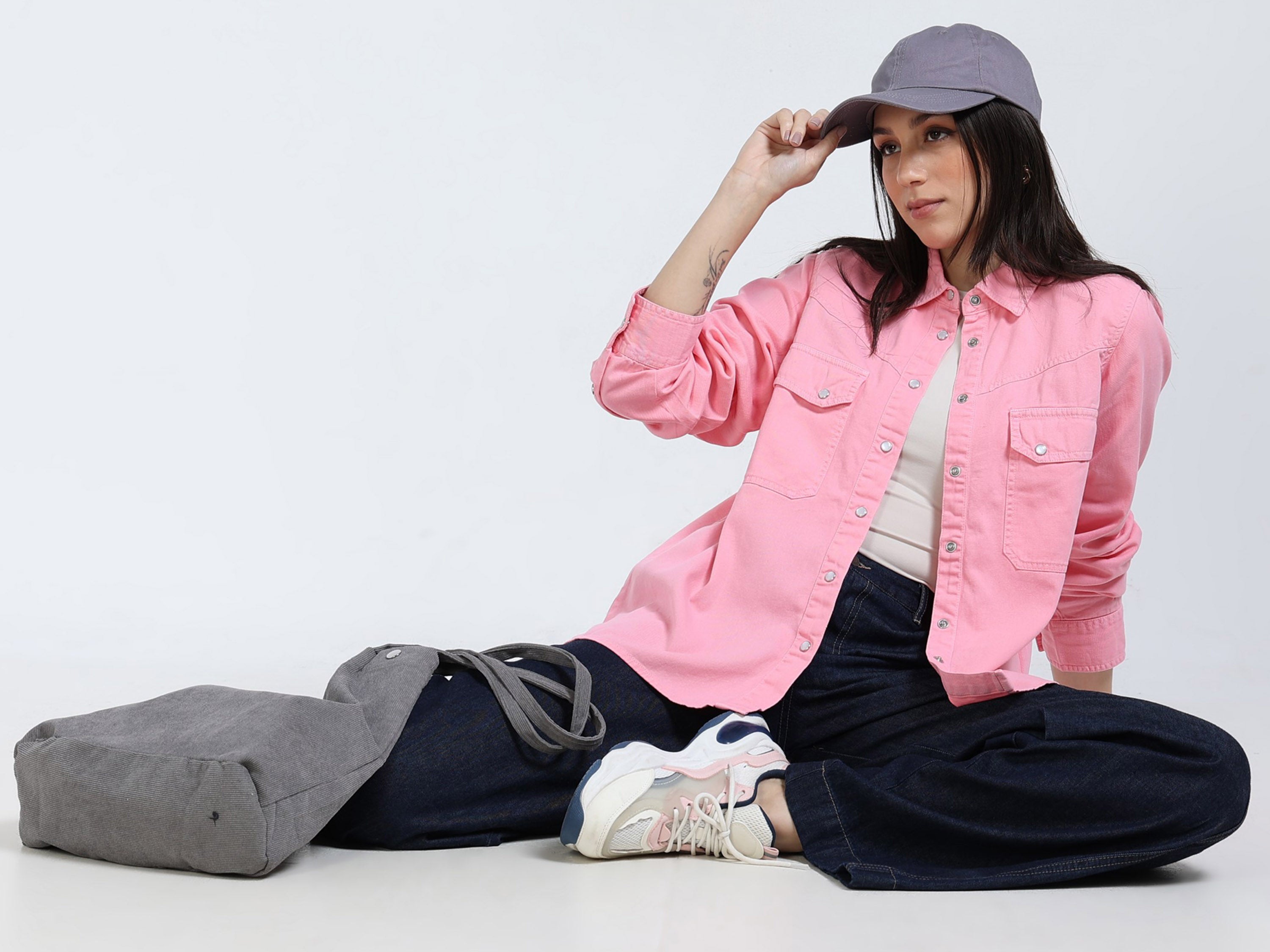 Women Coral Regular Fit Shirt
