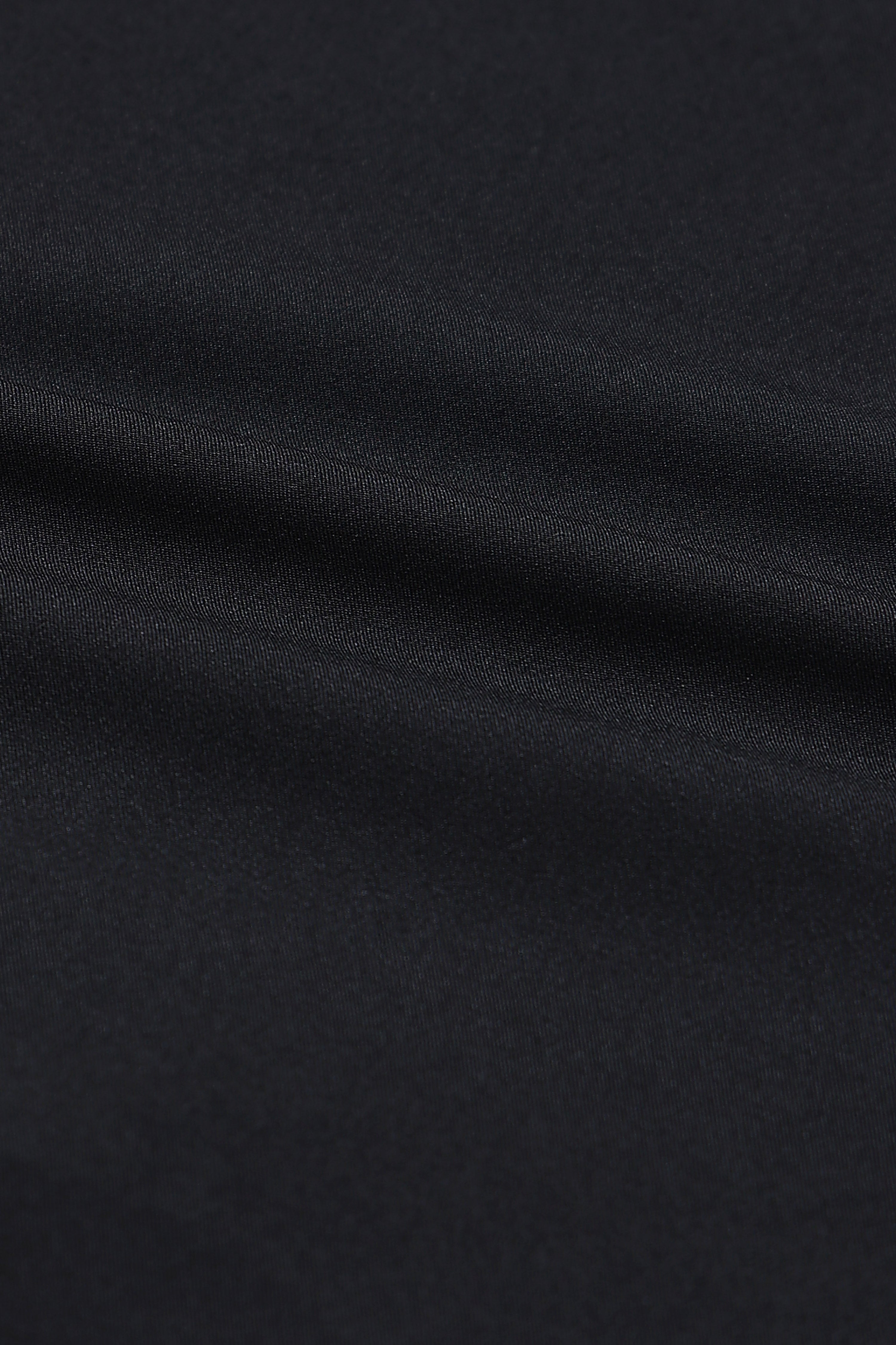 Men Black Casual Solid Shirt