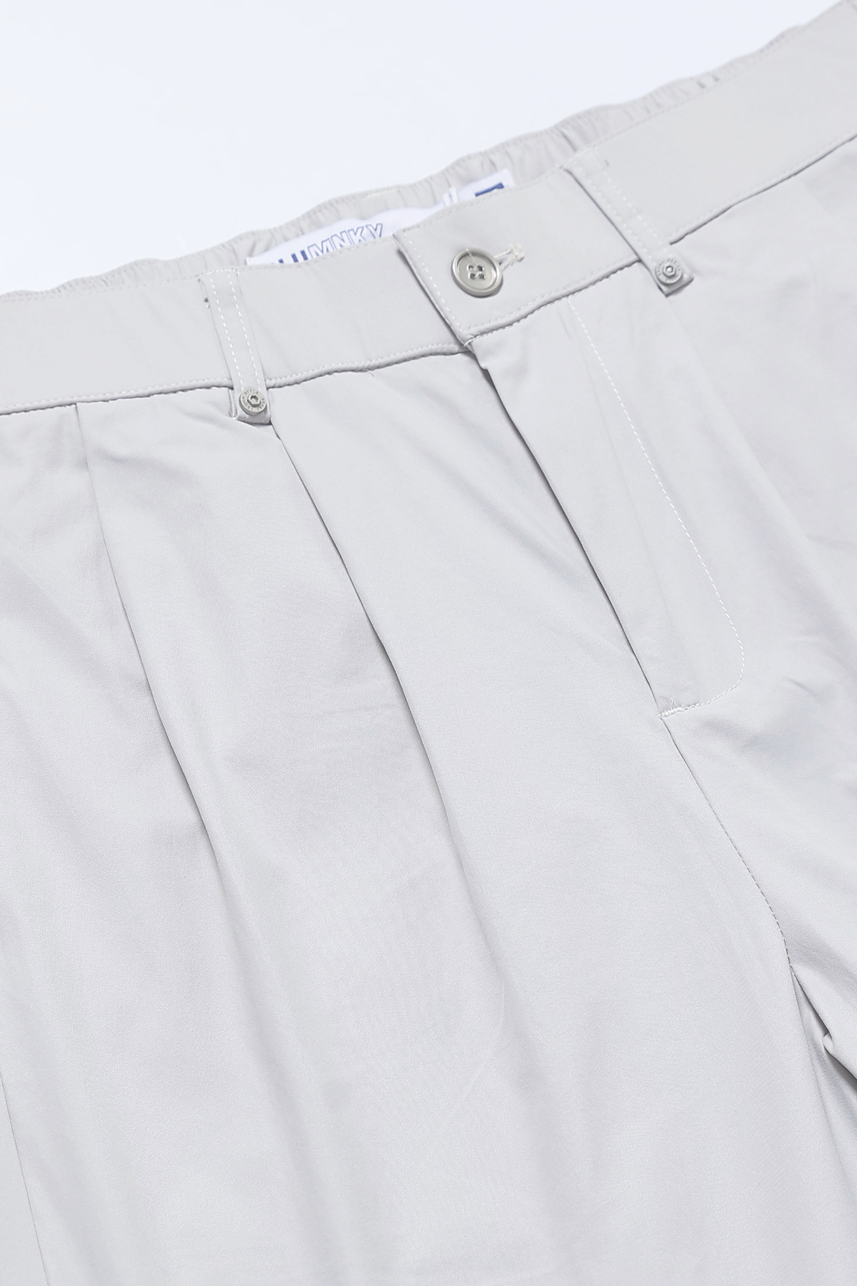 Men Off White Casual Pants