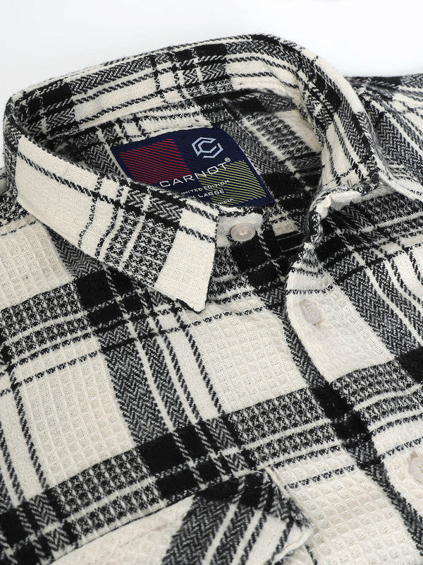 Men Beige Casual Shirt