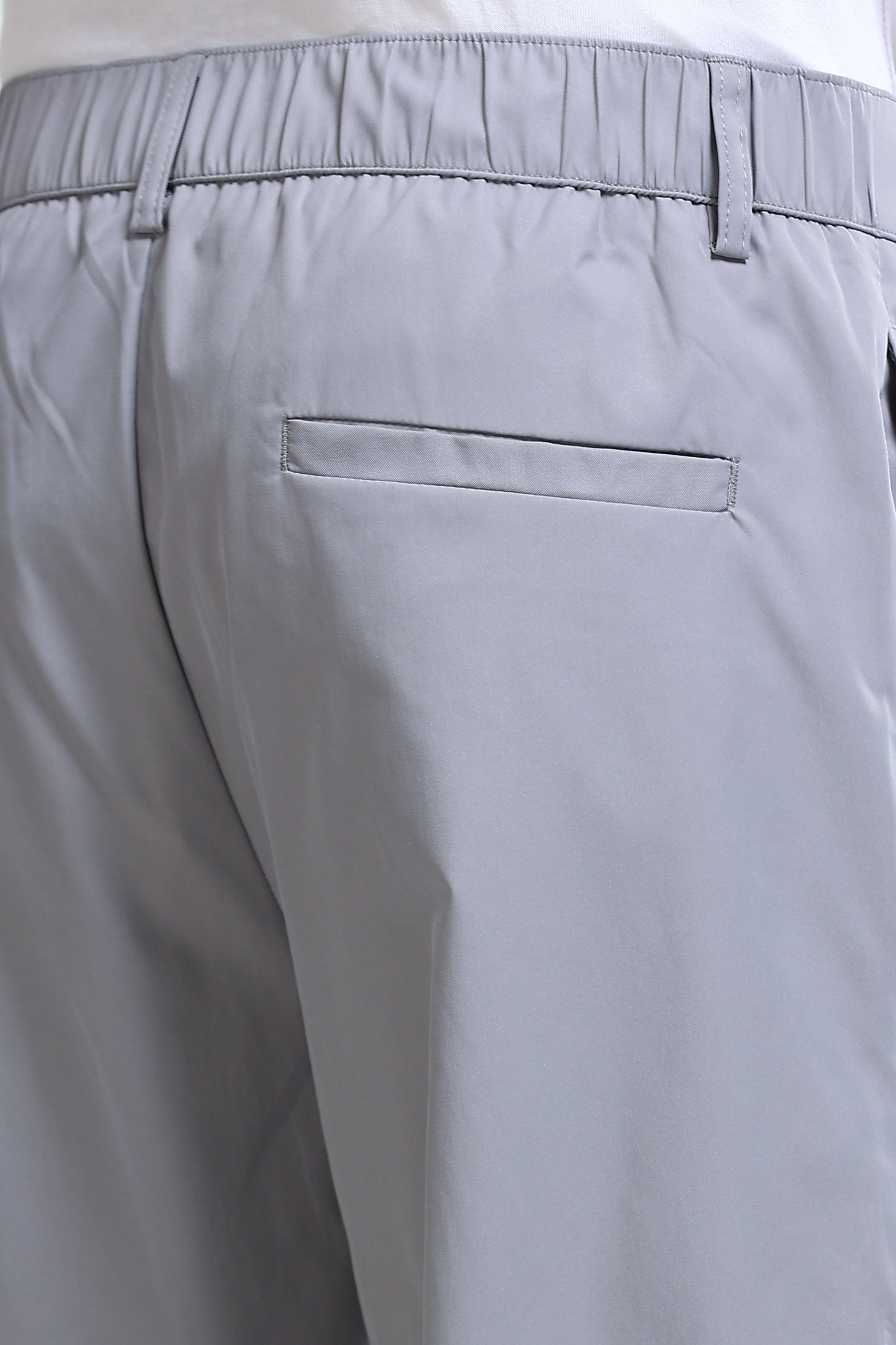Men Grey Casual Pants
