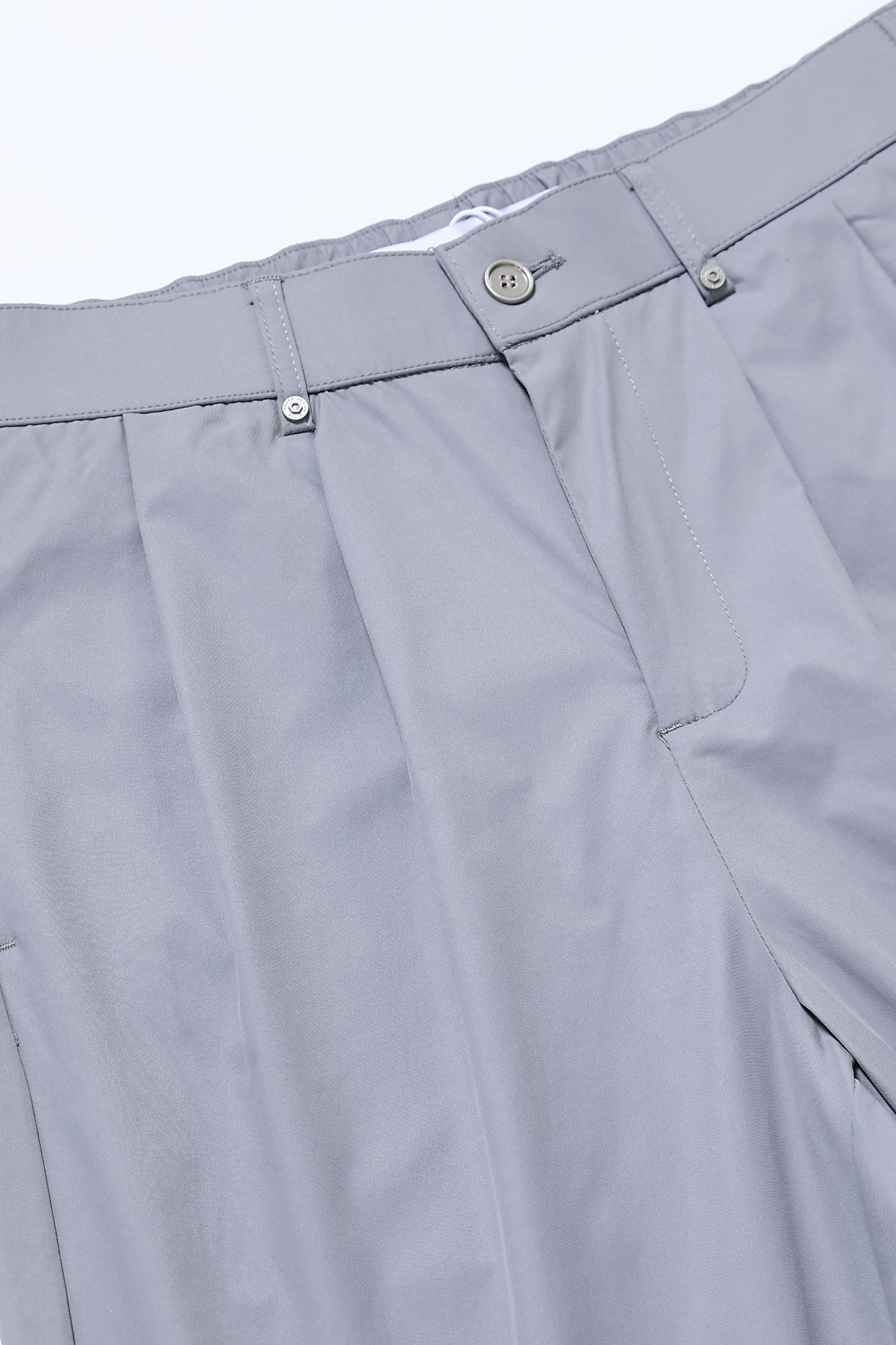 Men Grey Casual Pants