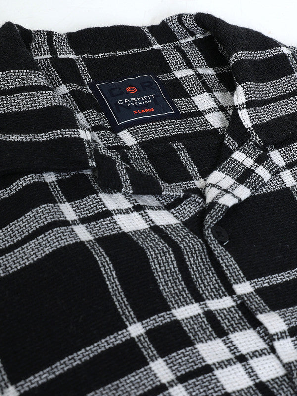 Men Black Casual Shirt