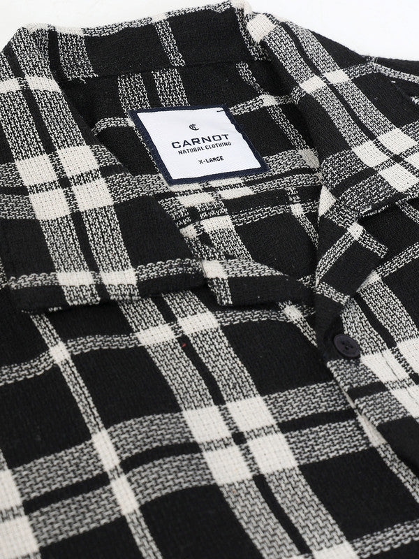 Men Black Casual Shirt