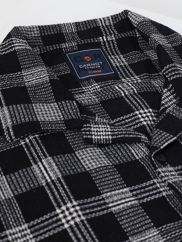 Men Black Casual Shirt