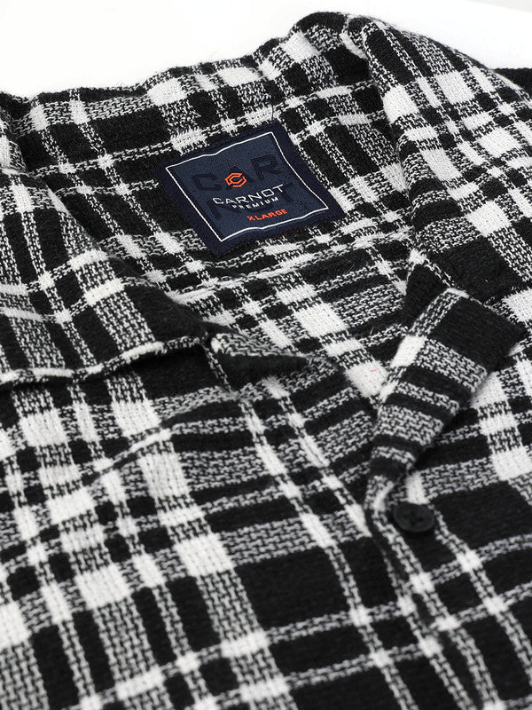 Men Black Casual Shirt