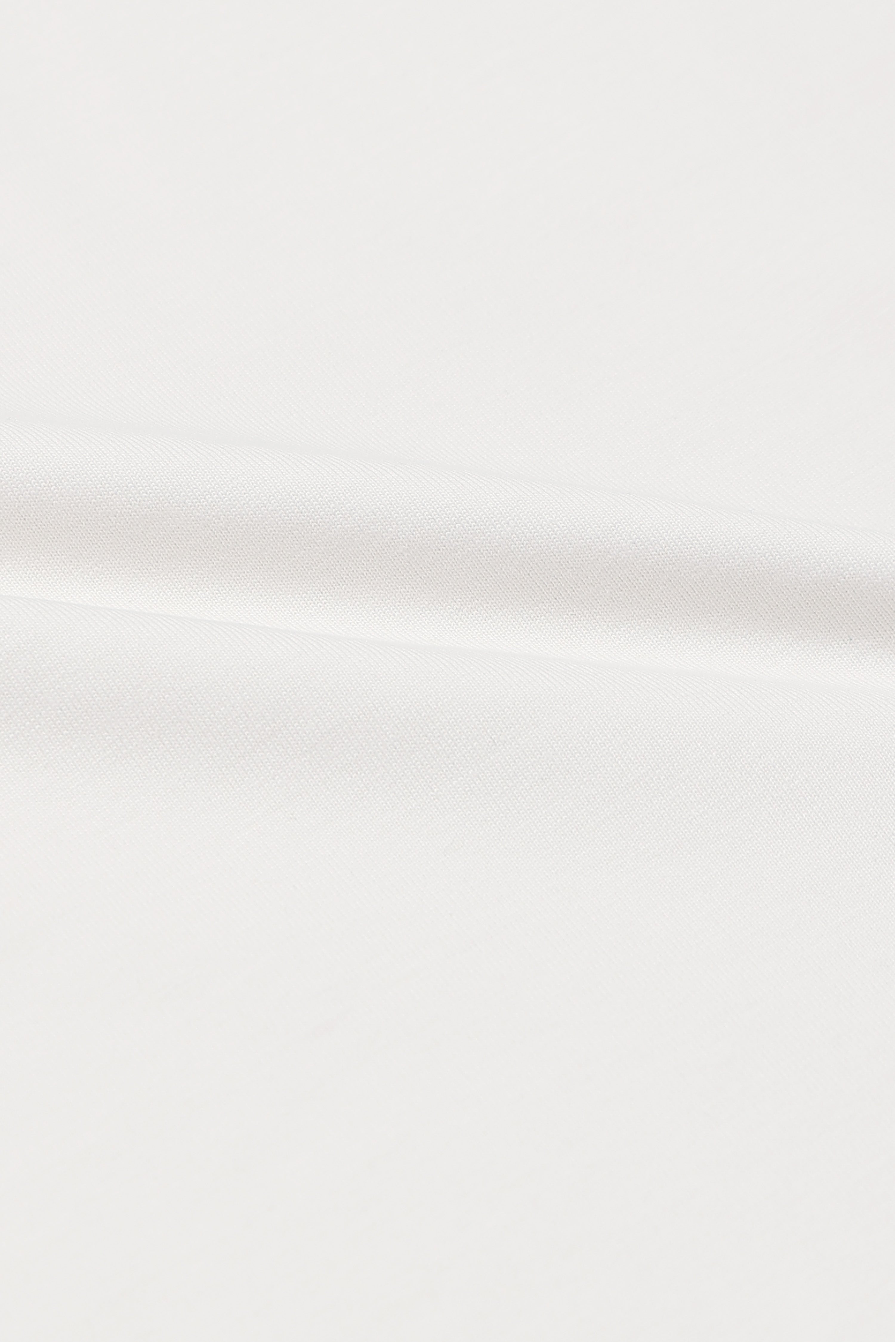 Men White Oversized Crew Neck T-Shirt