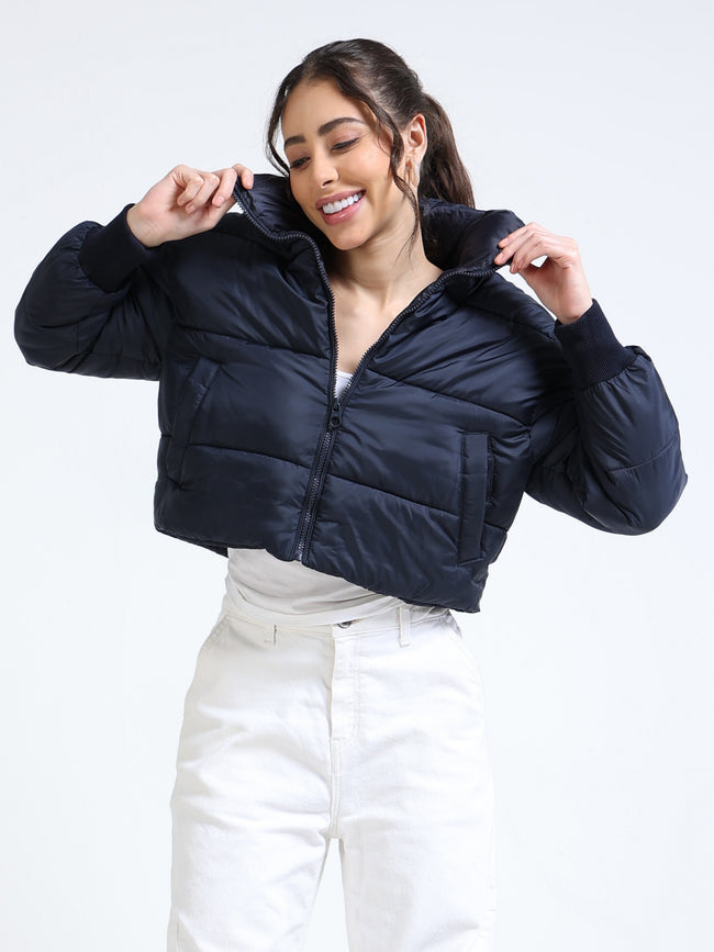 Women Navy Light Weight Jacket
