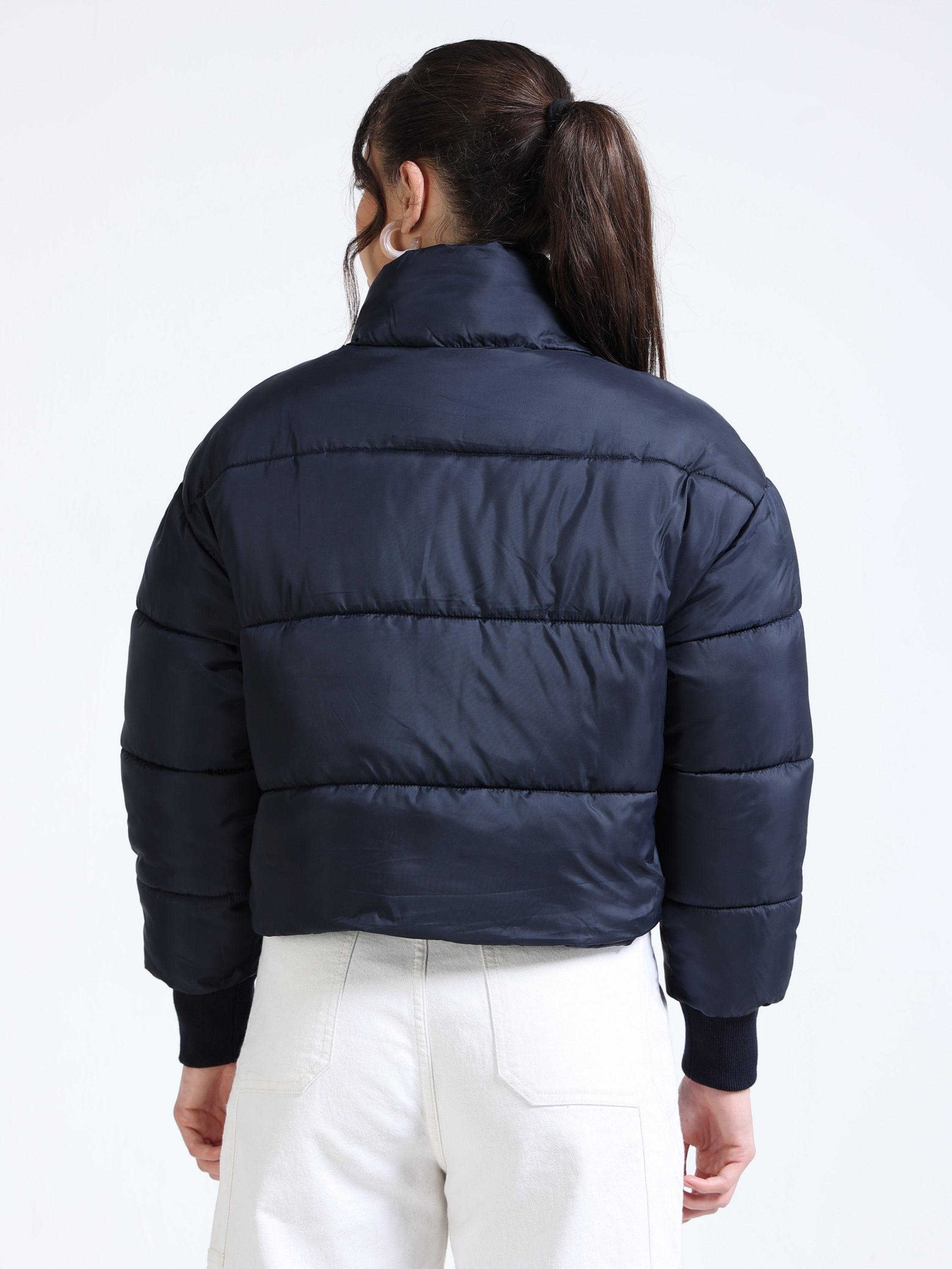Women Navy Light Weight Jacket