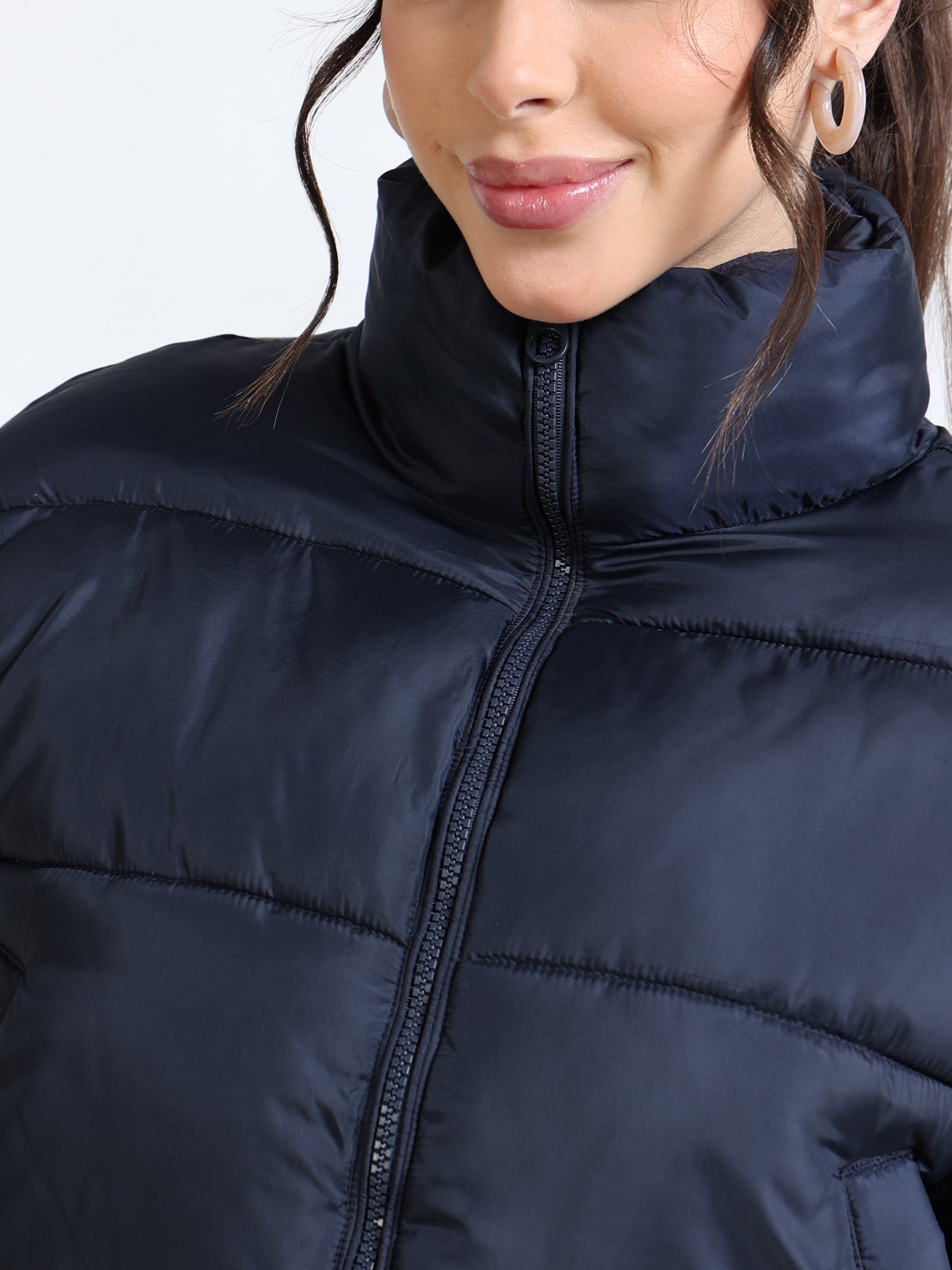 Women Navy Light Weight Jacket