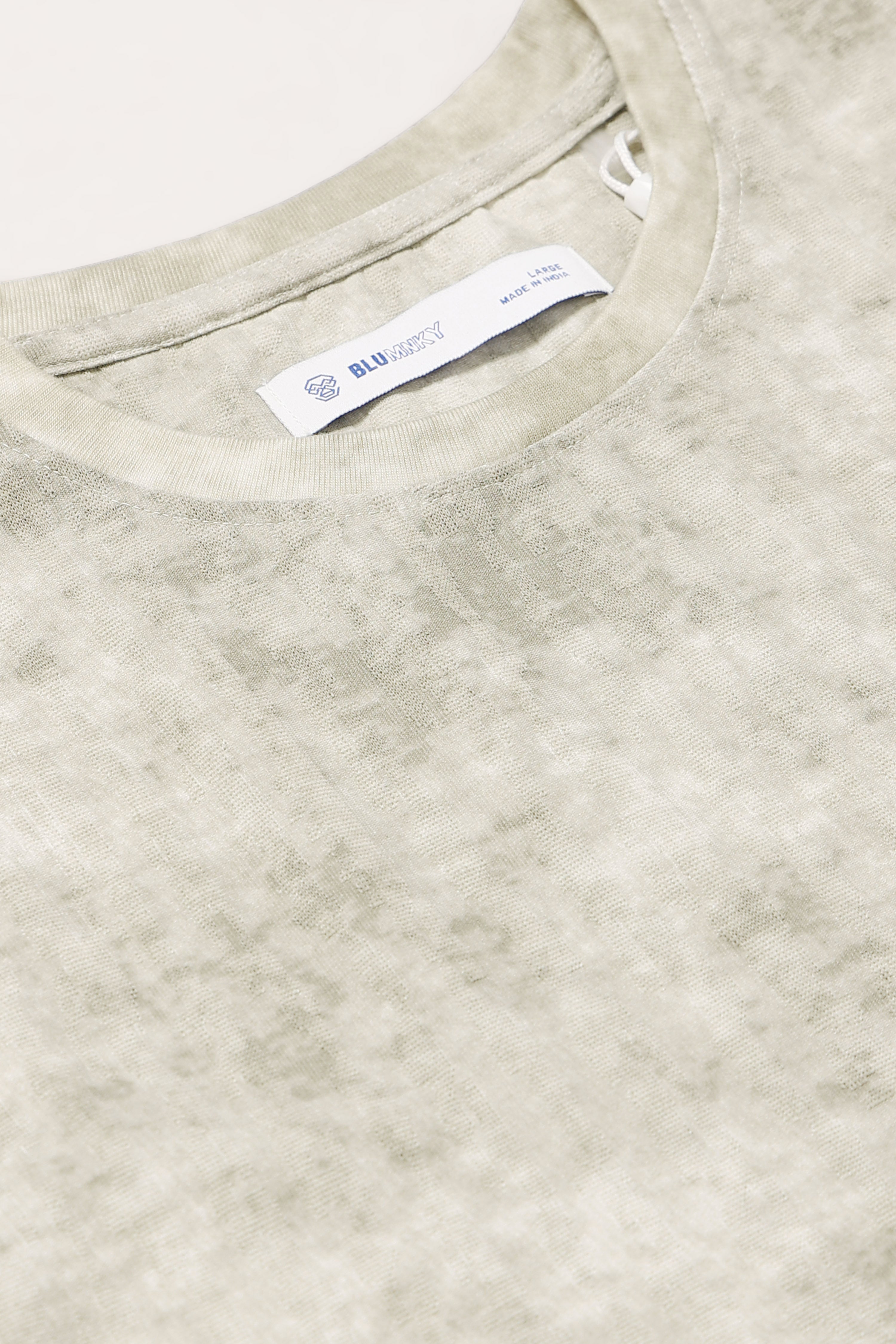 Men Green Casual Relaxed Fit T-Shirt