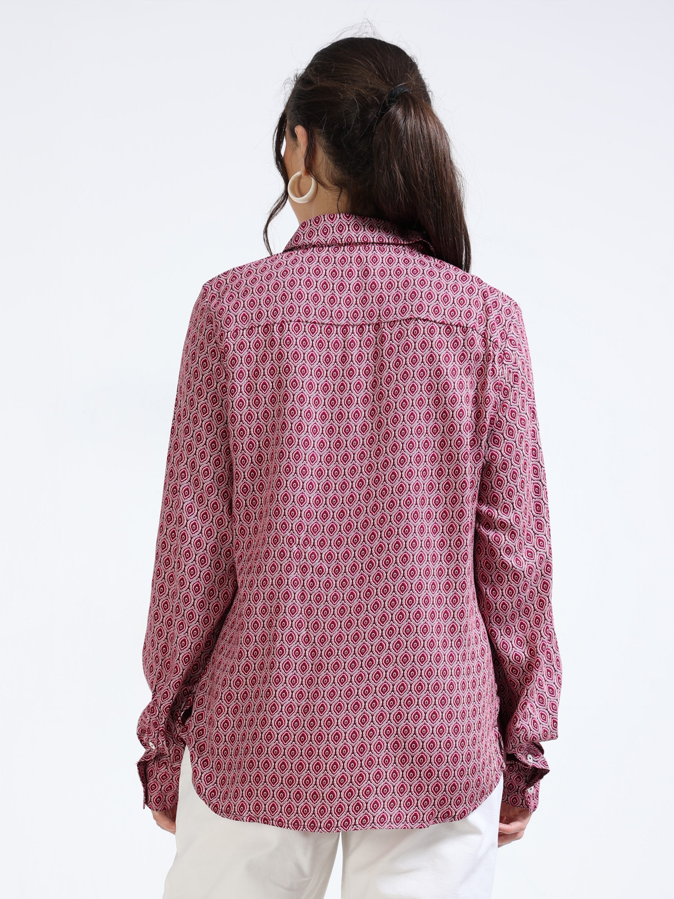 Women Printed Regular Fit Shirt