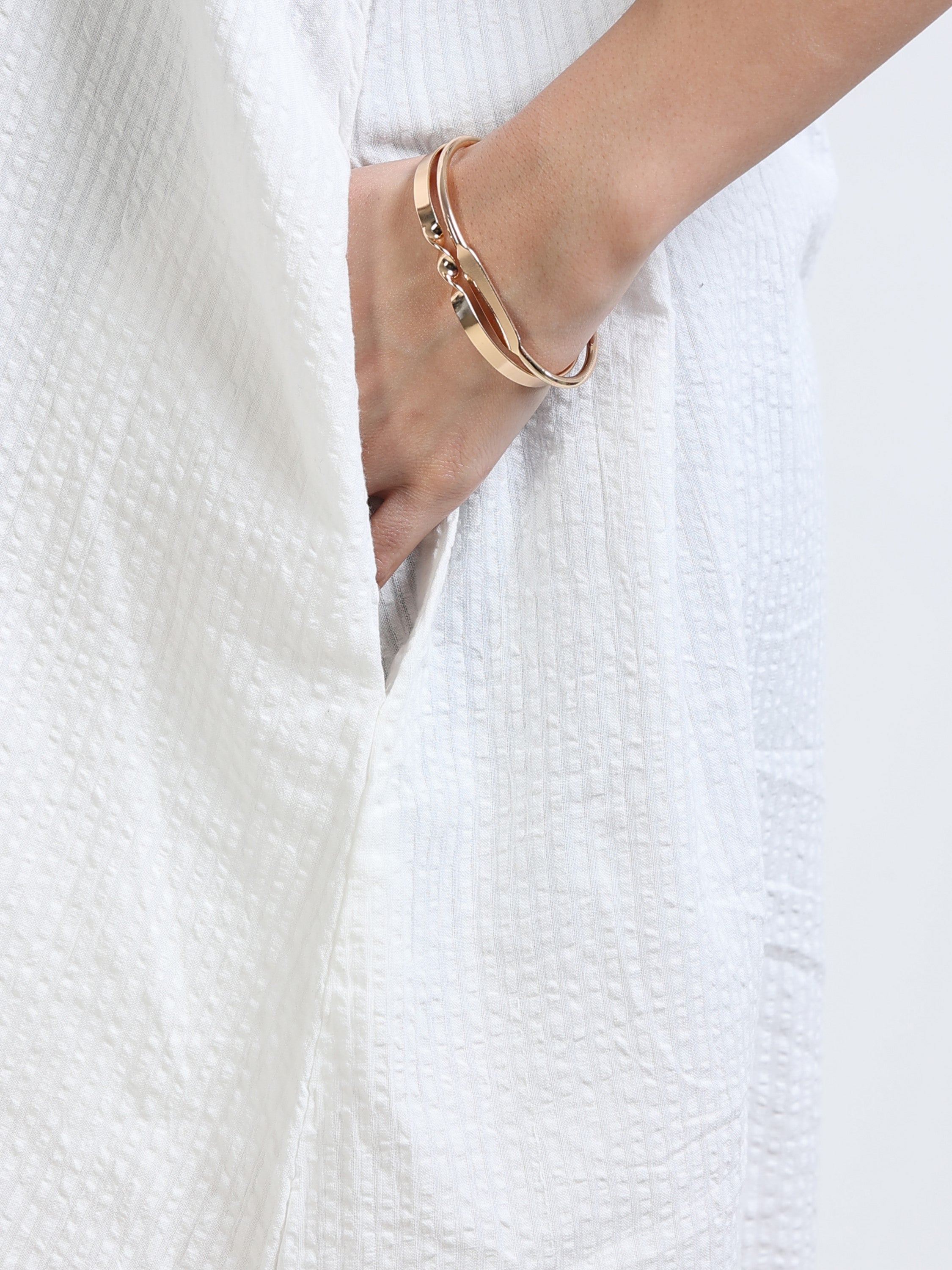 Women Self Design Midi Dress