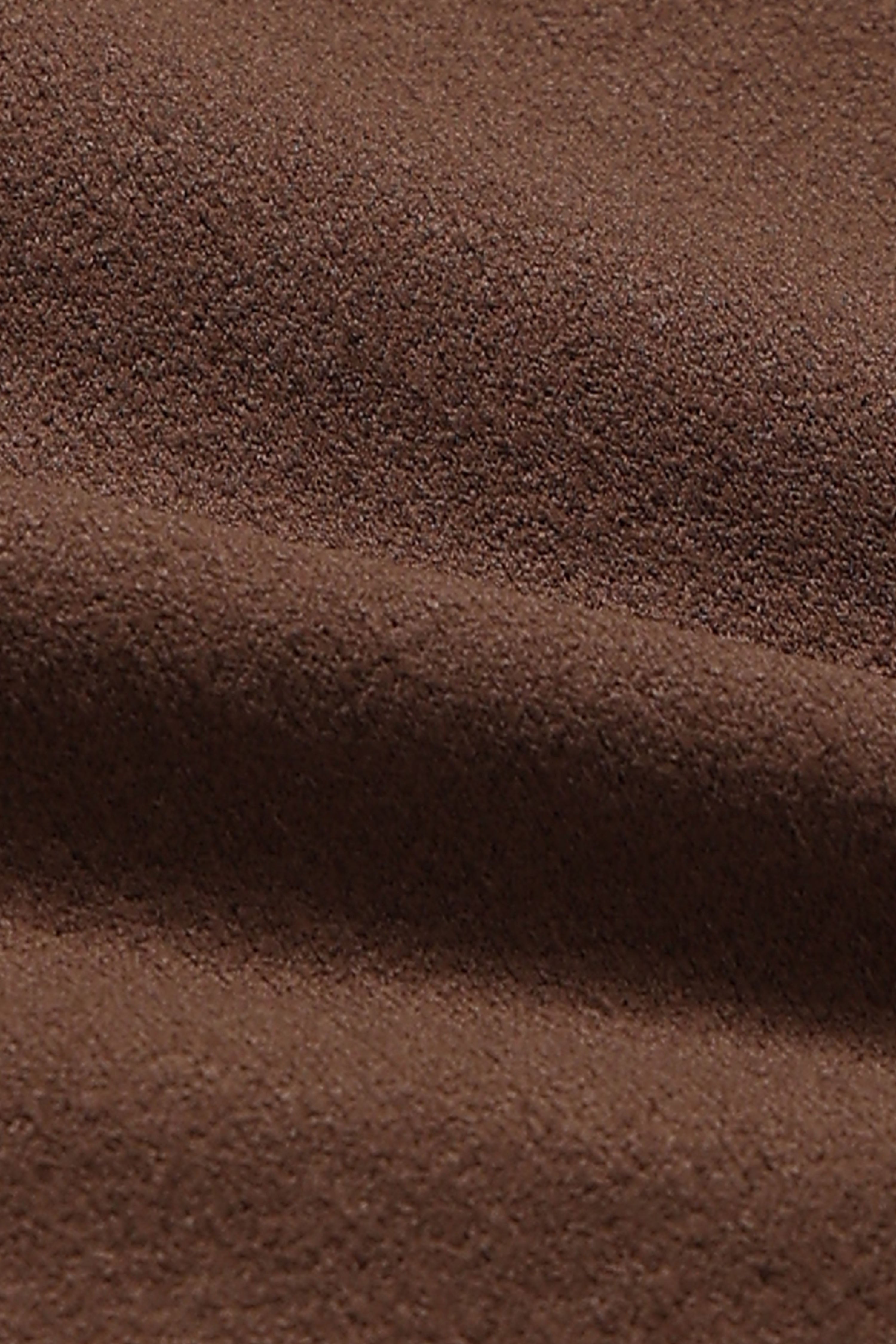 Men Brown Crew Neck T-Shirt