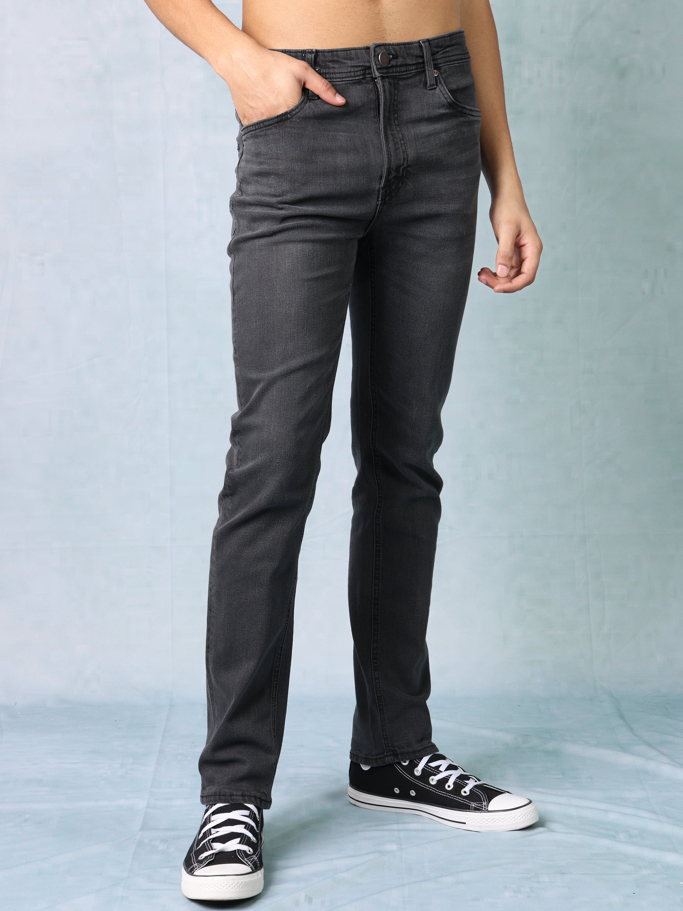 Men Black Slim Fit Jeans