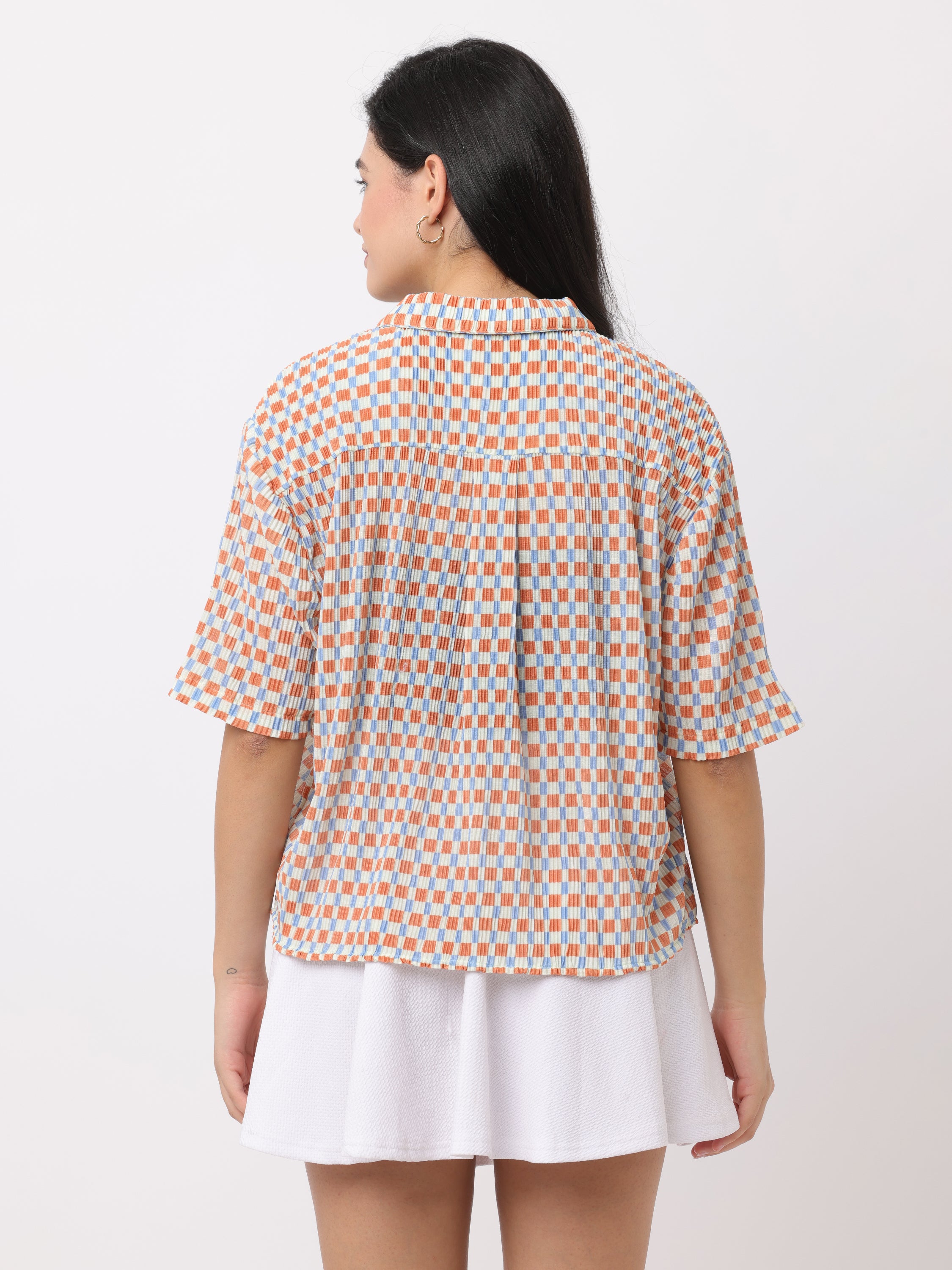 Women Multi Boxy Fit Printed Shirt