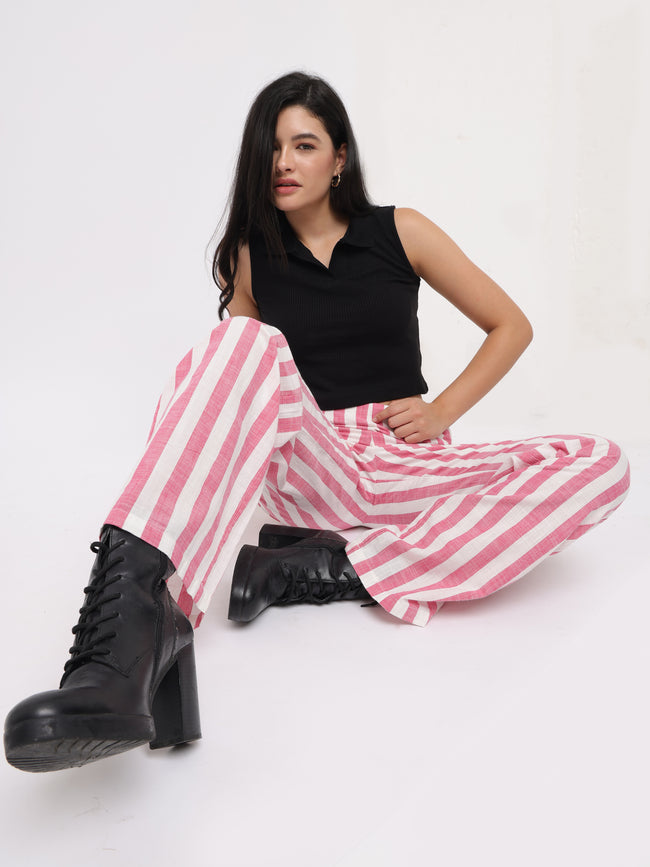 Women  Vertical Stipe Pants