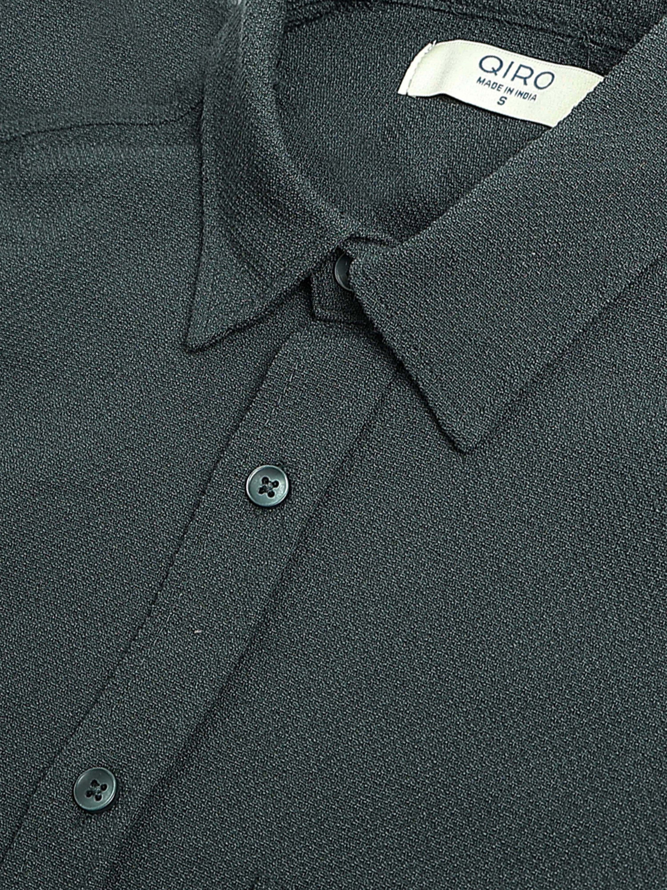 Men Olive Regular Fit Shirt