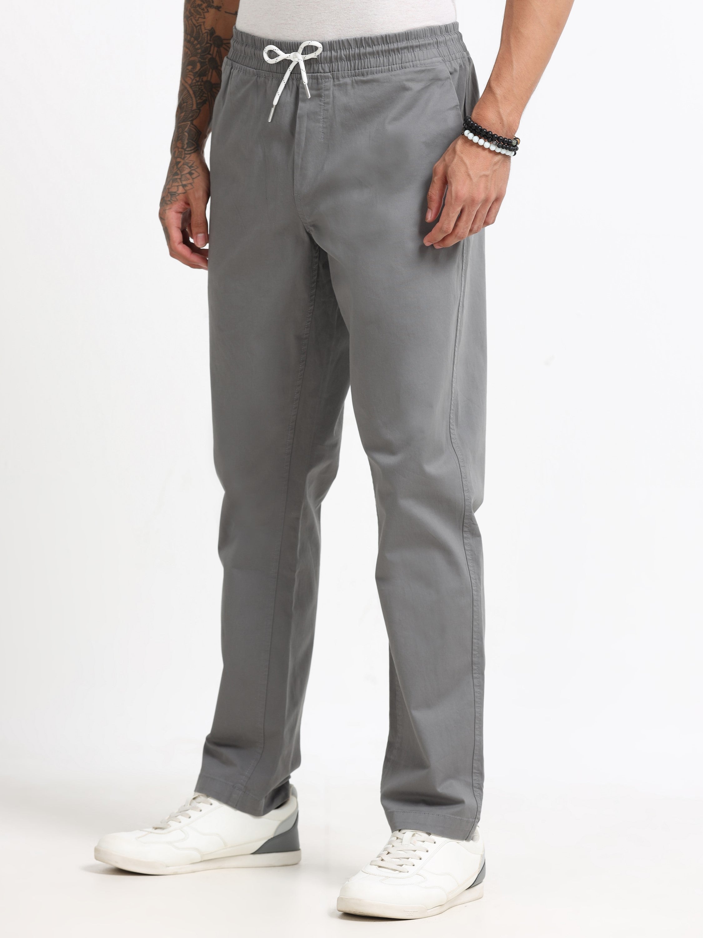 Men Grey Lounge Pants