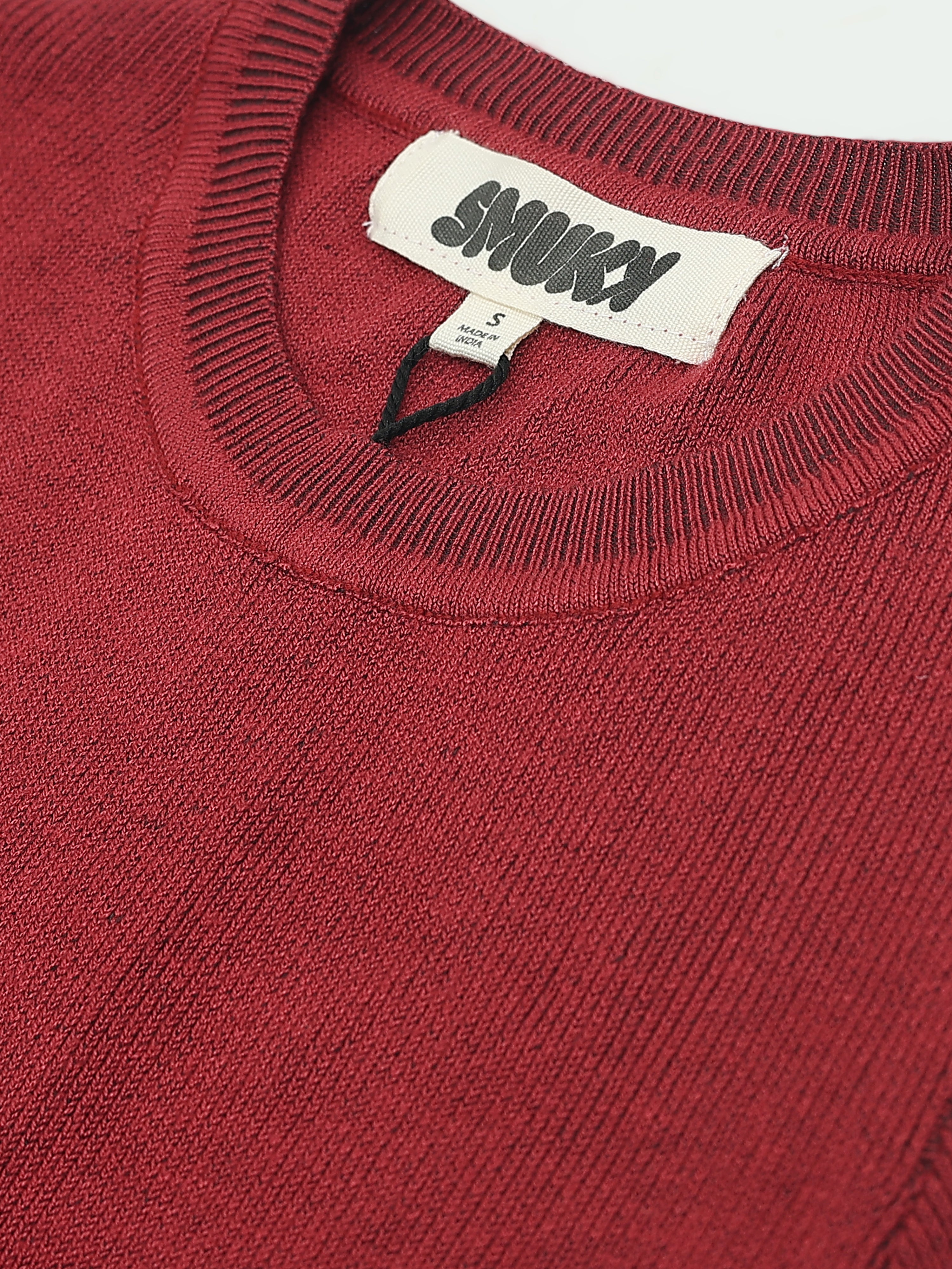 Women Maroon Winter Top