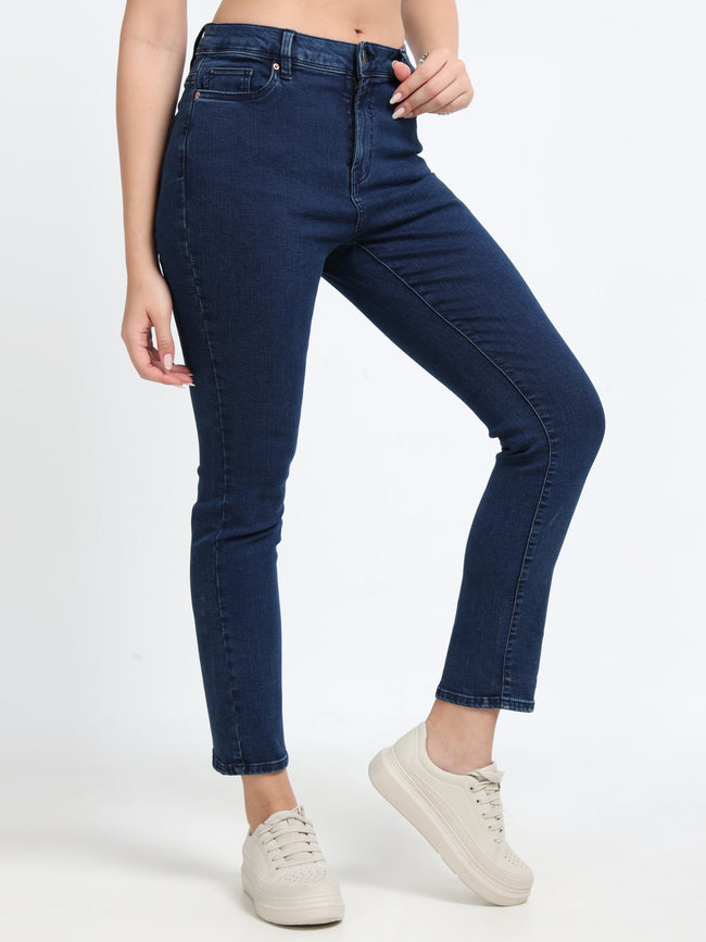 Women Indigo Slim Fit Jeans