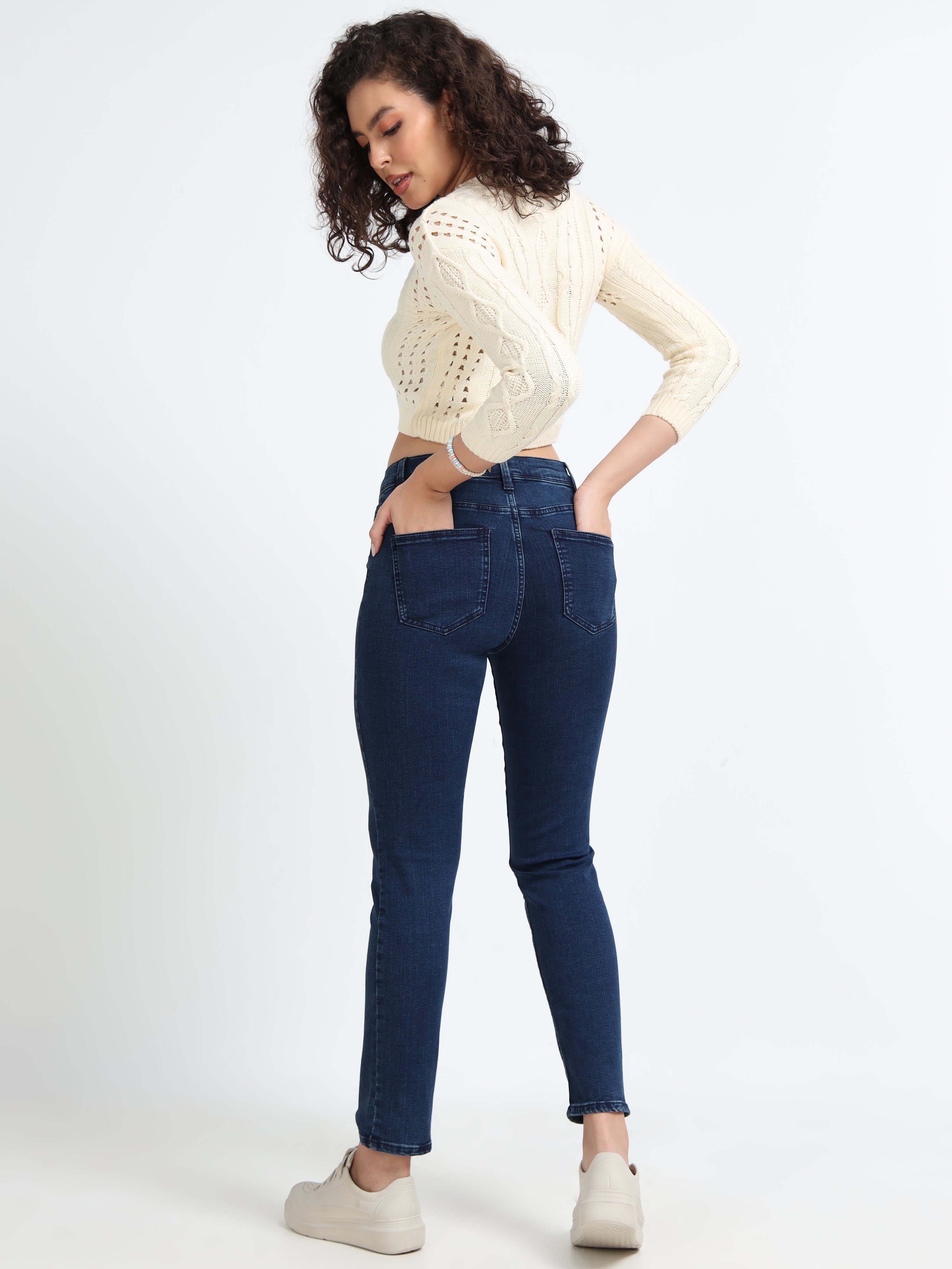 Women Indigo Slim Fit Jeans
