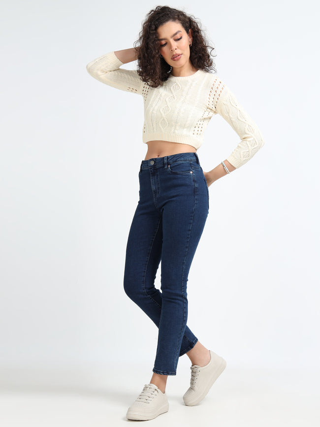 Women Indigo Slim Fit Jeans