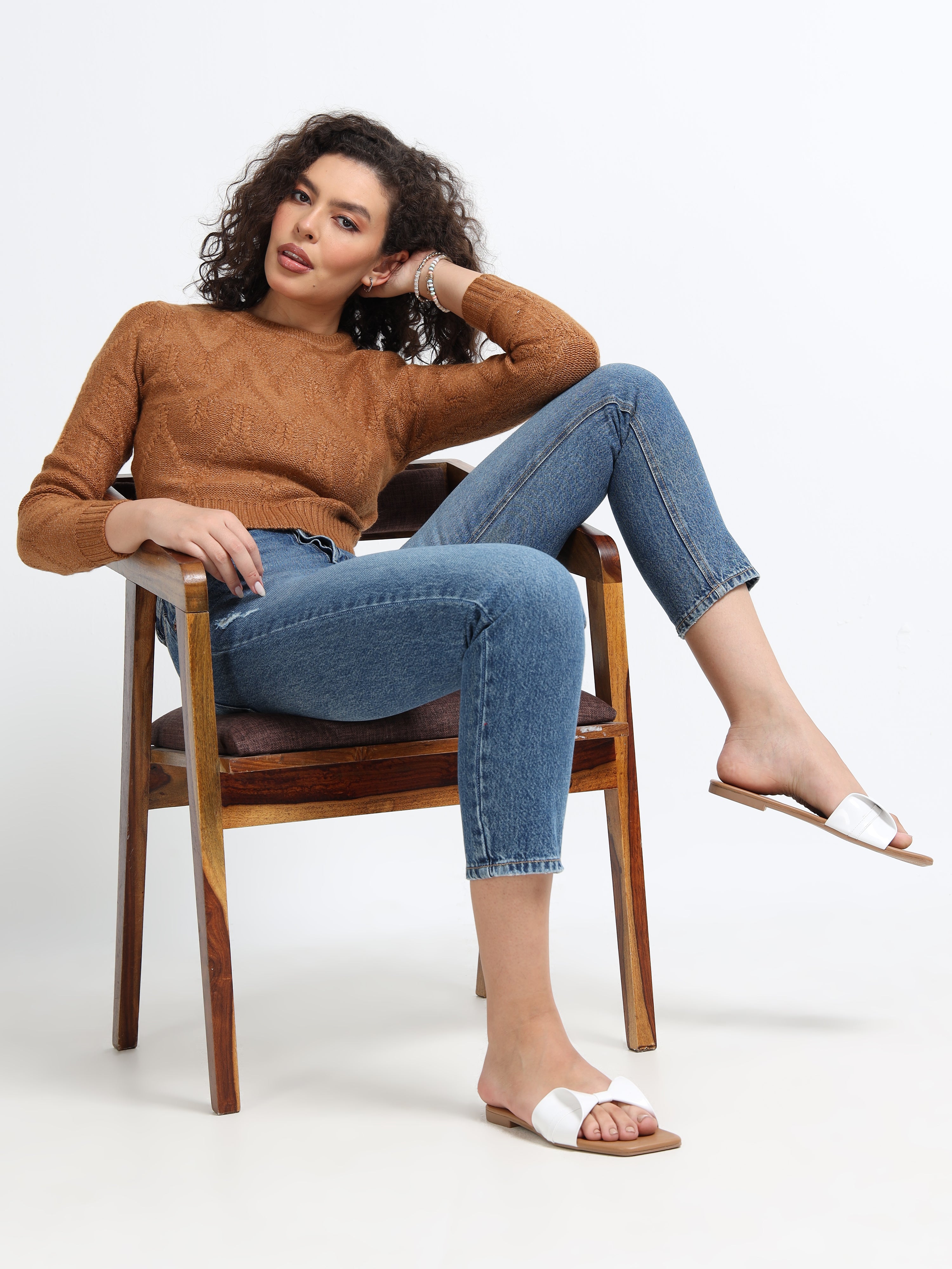 Women Blue Slim Fit Denims