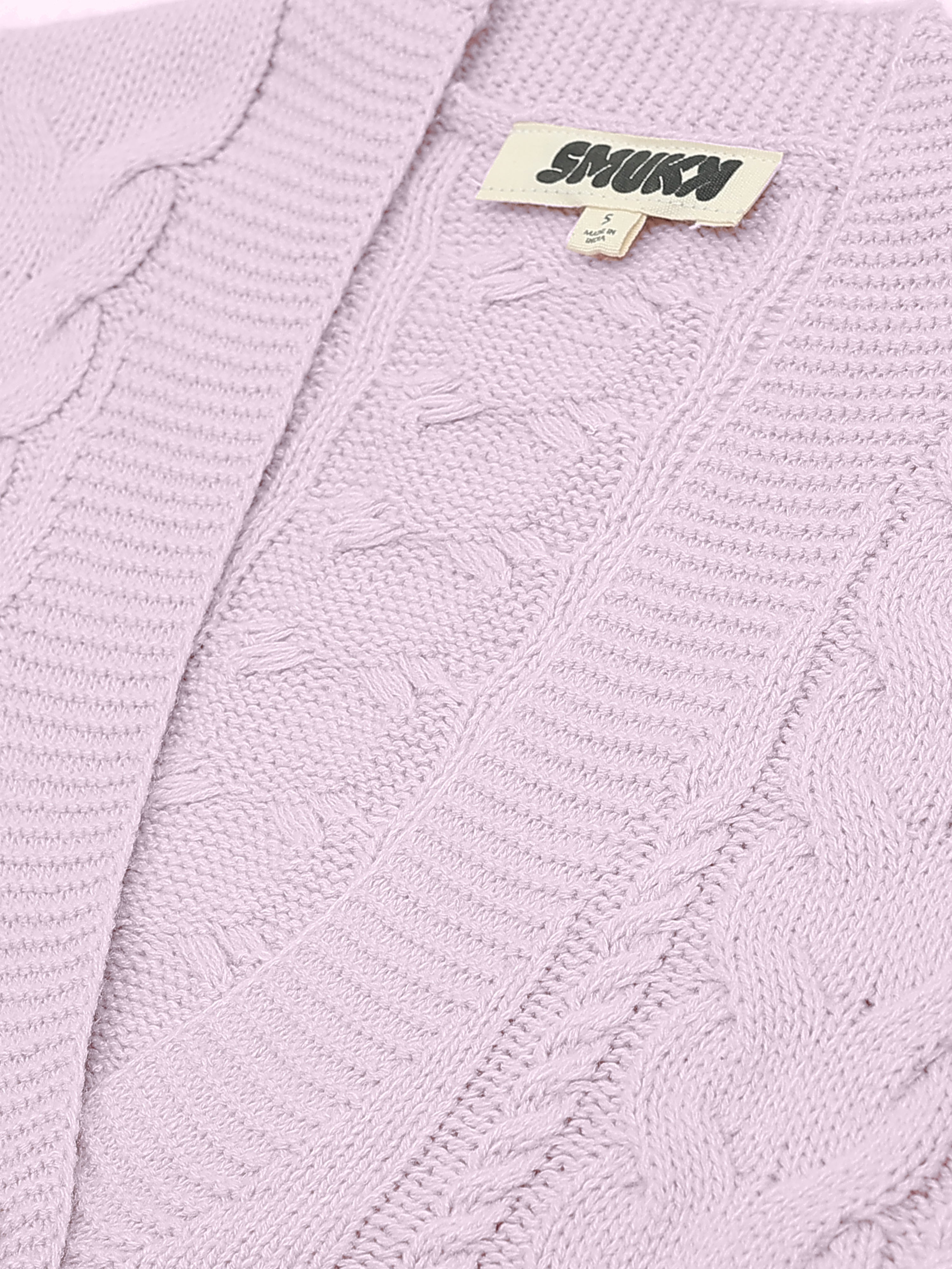 Women Lavender Cardigan