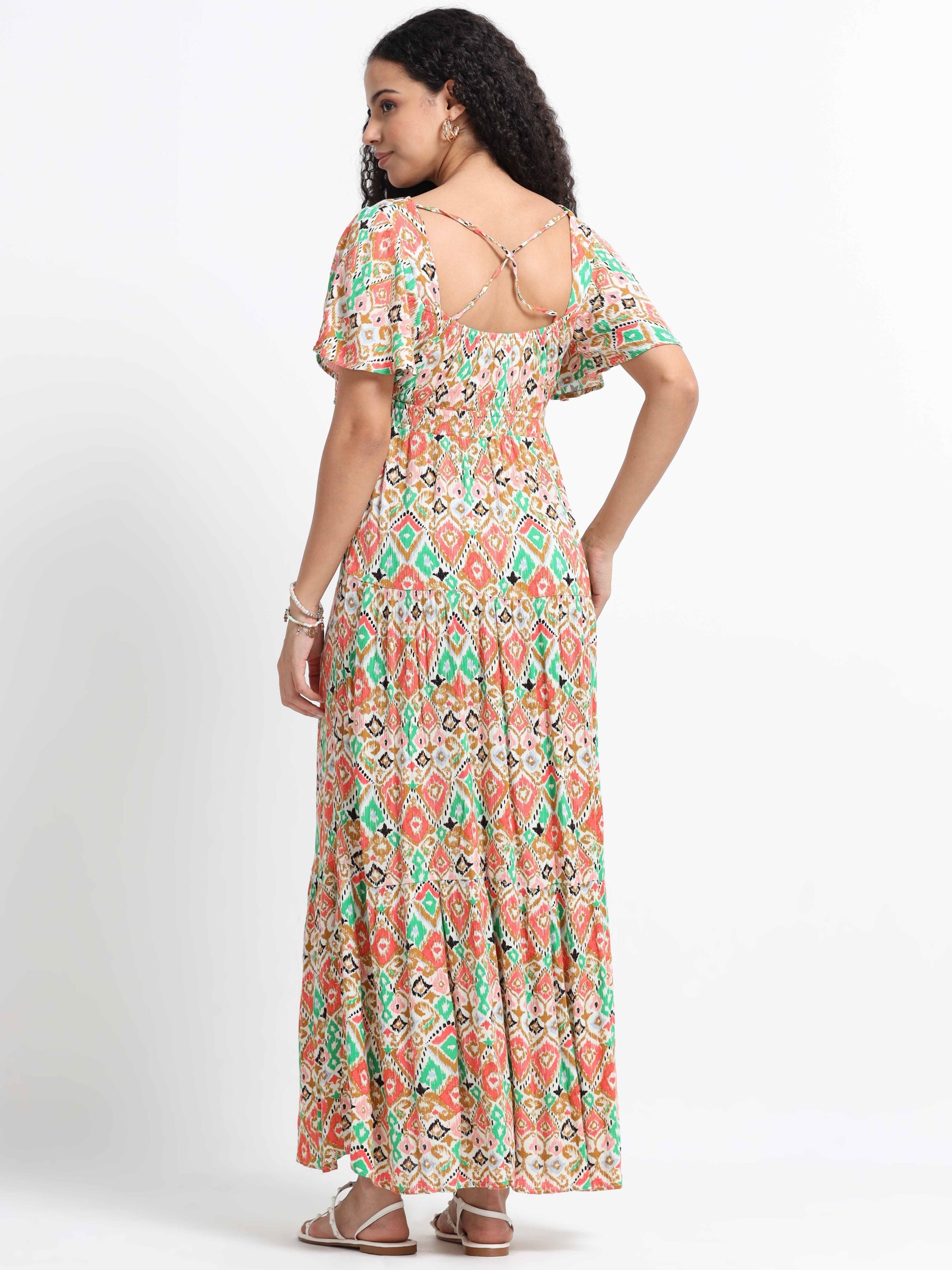 Women Viscose Vibrant Dress