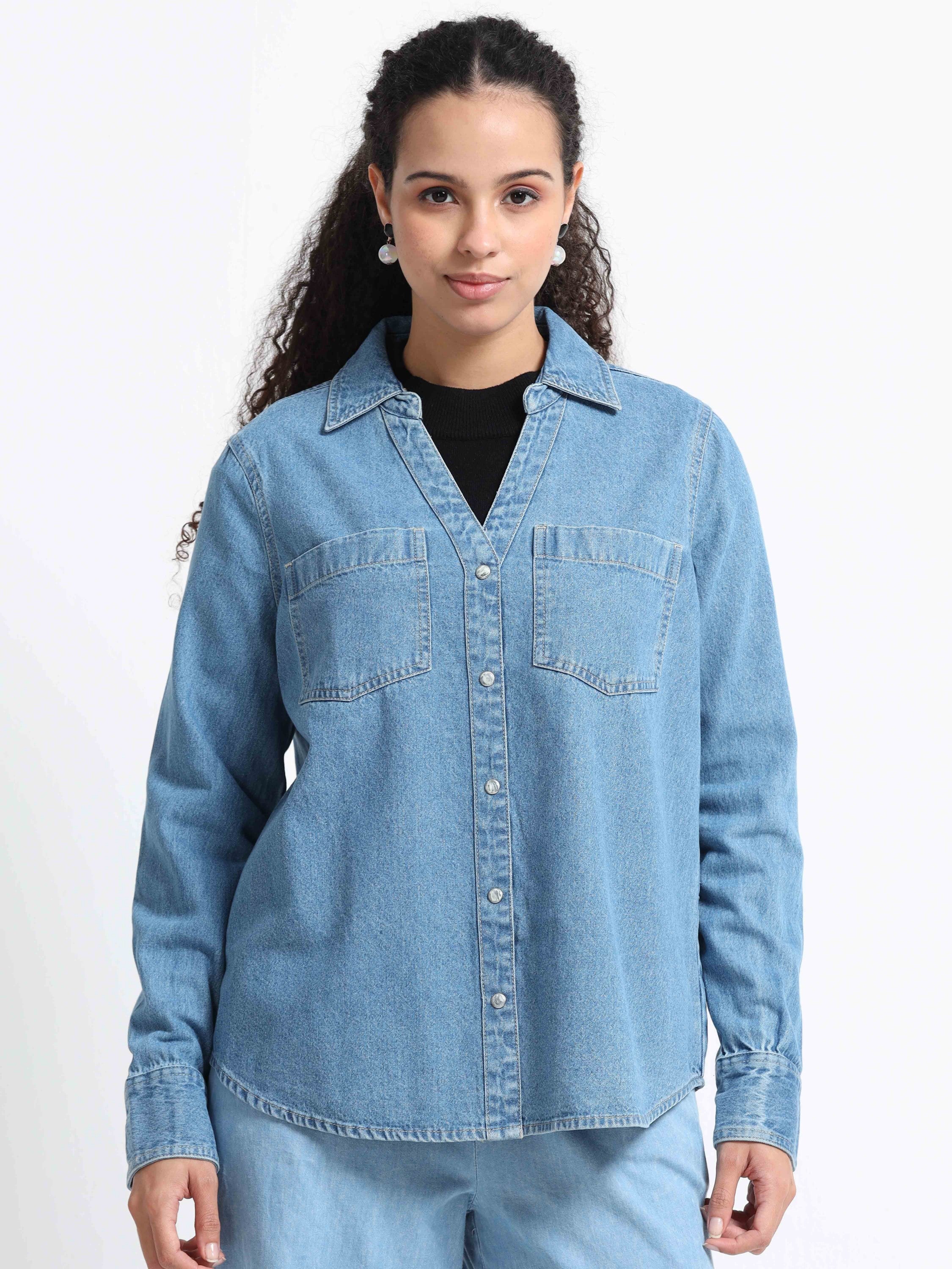 Women Oversized Denim Jacket