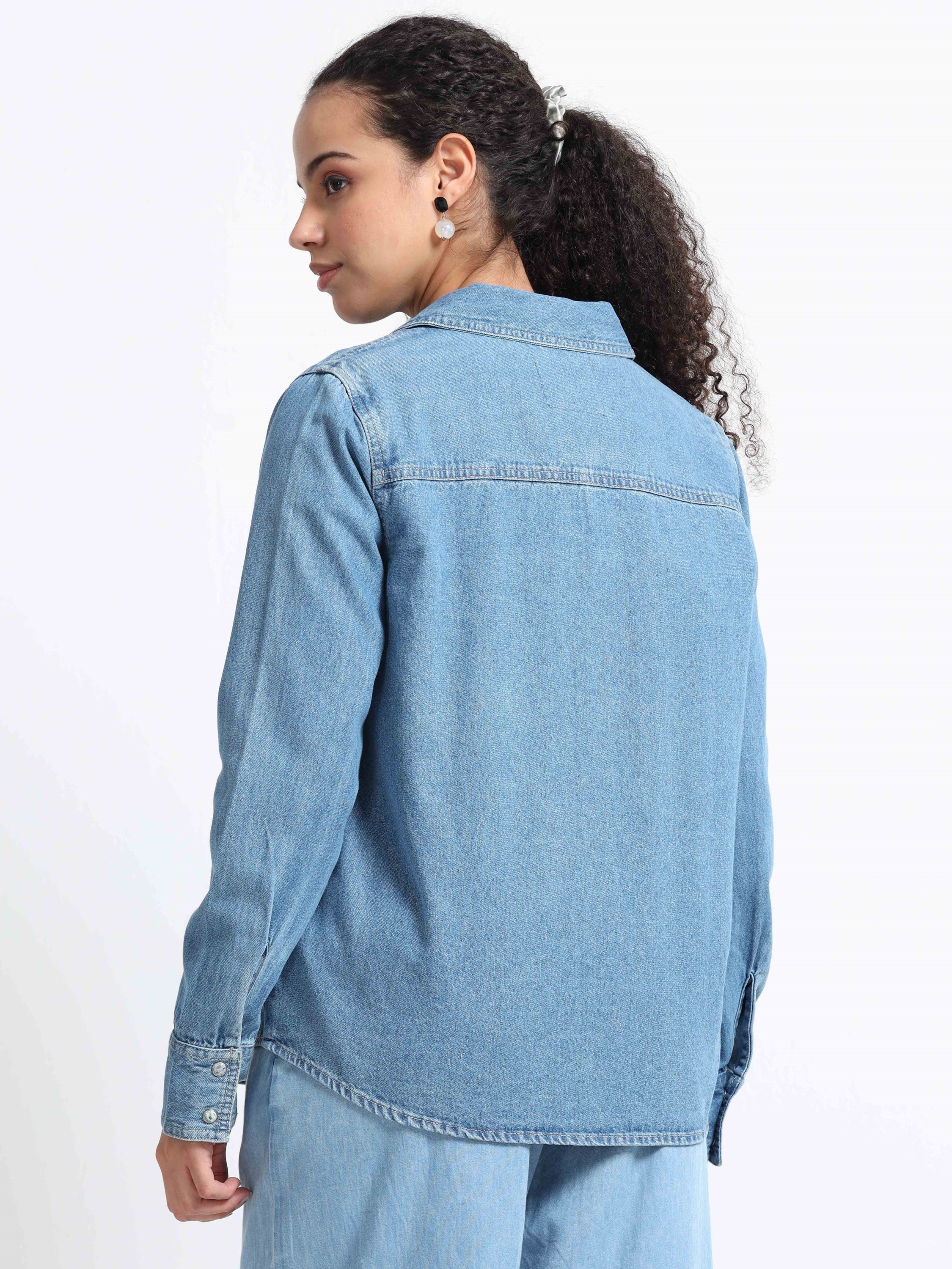 Women Oversized Denim Jacket