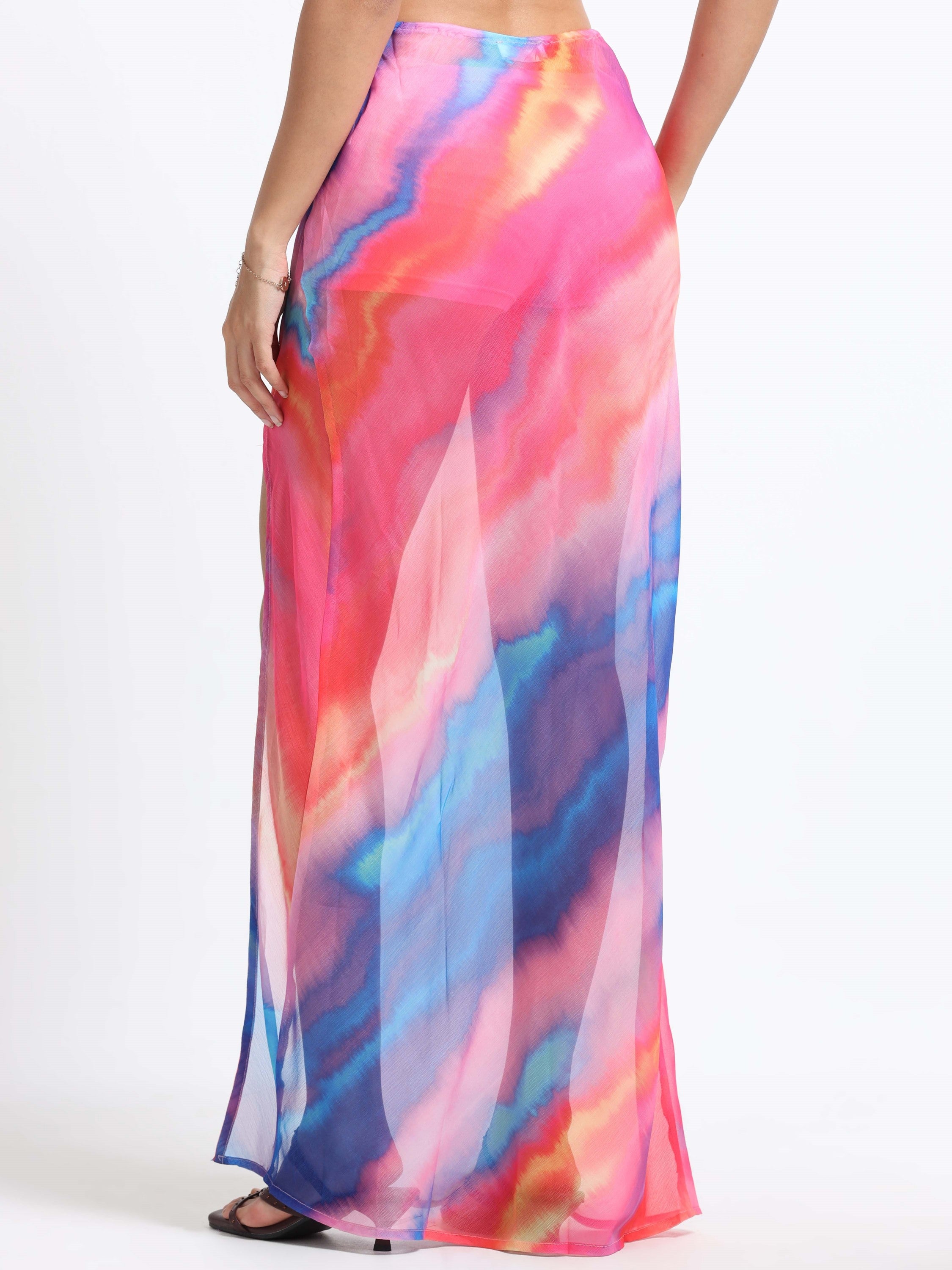 Women Ombre Beach Skirt
