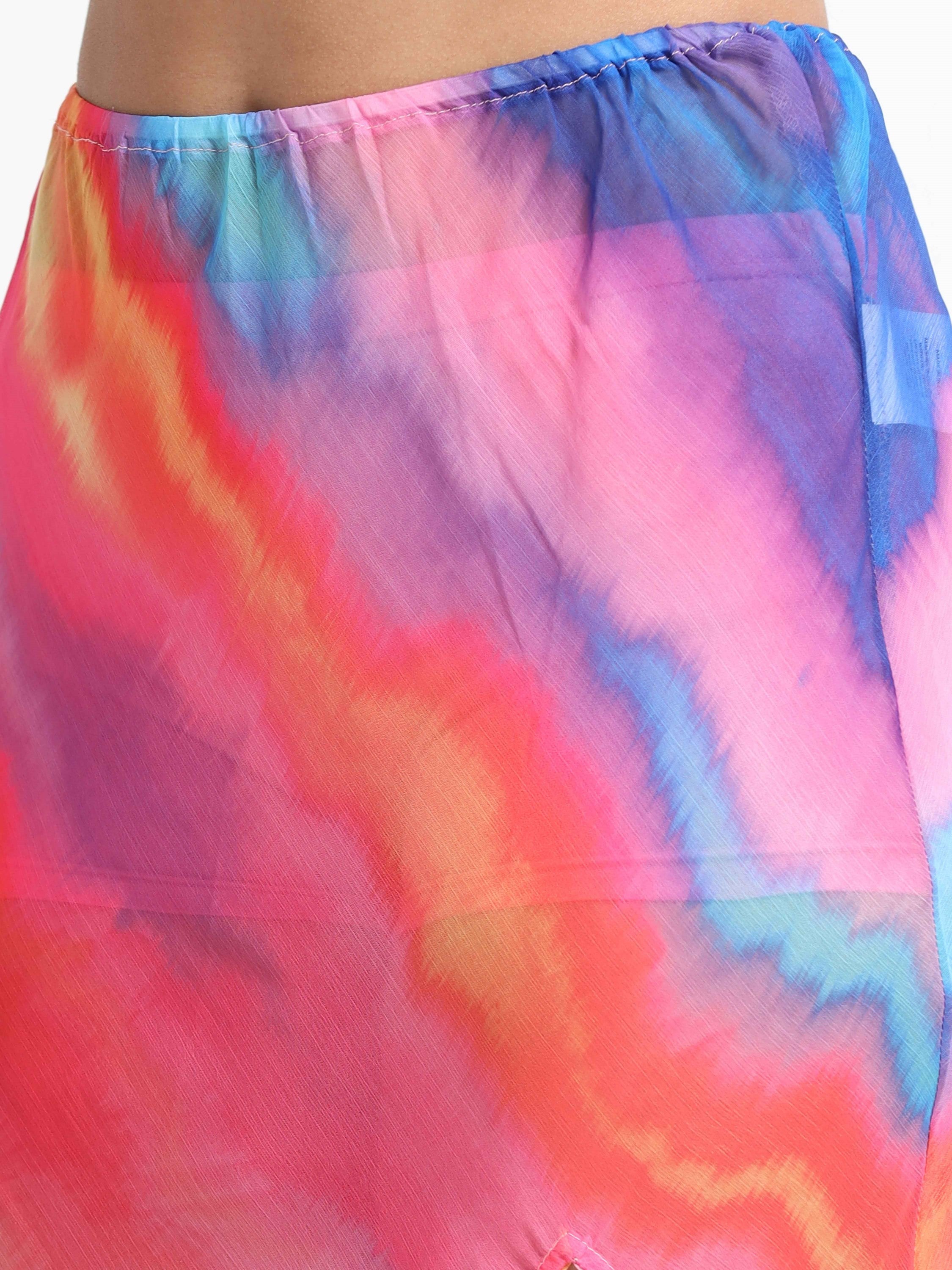 Women Ombre Beach Skirt