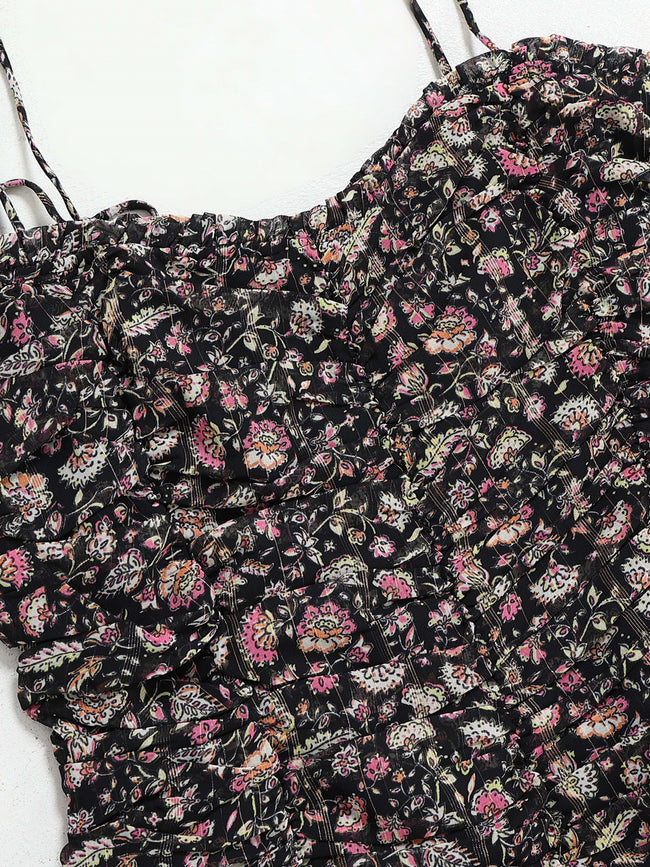 Women Multi Floral Printed Dress
