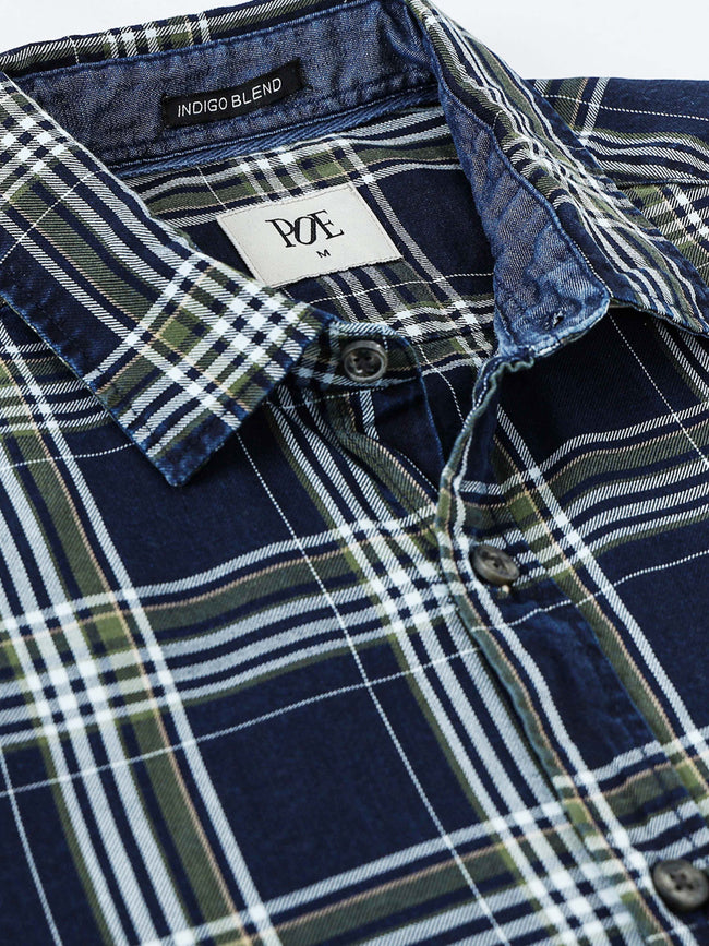 Men Carol Check Shirt
