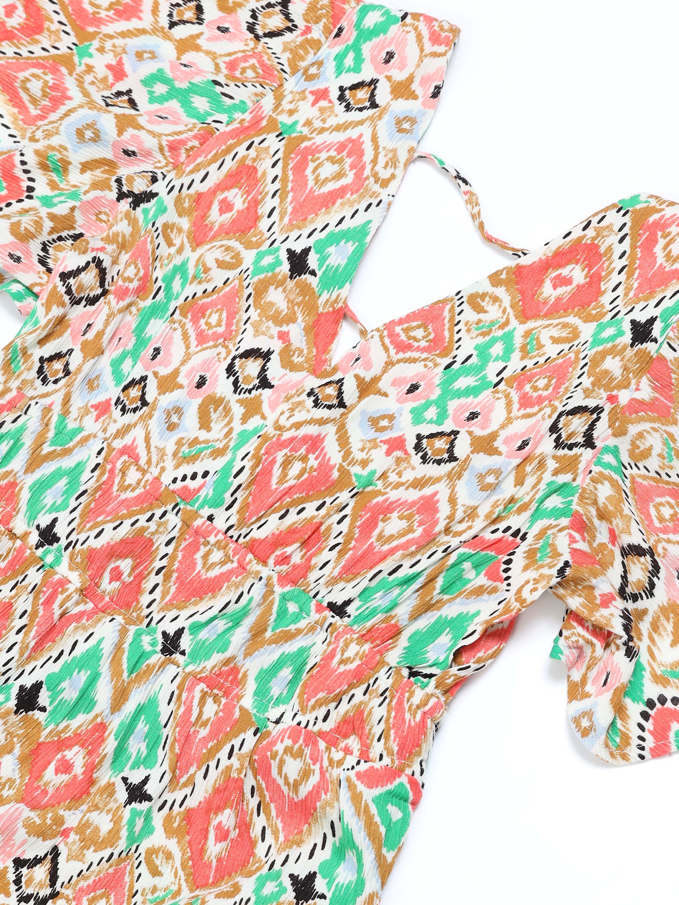 Women Viscose Vibrant Dress