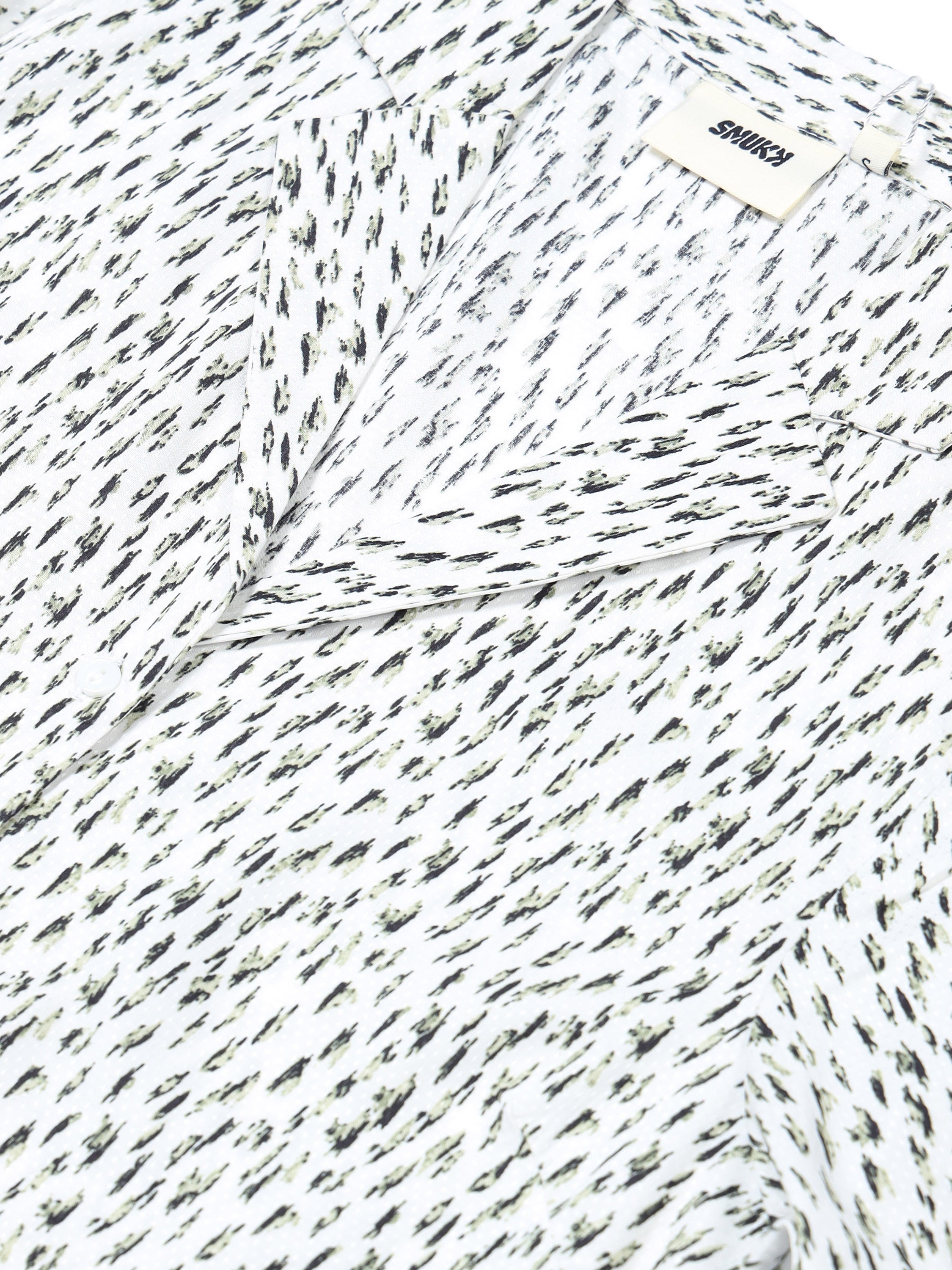 Women Chic Printed White Shirt